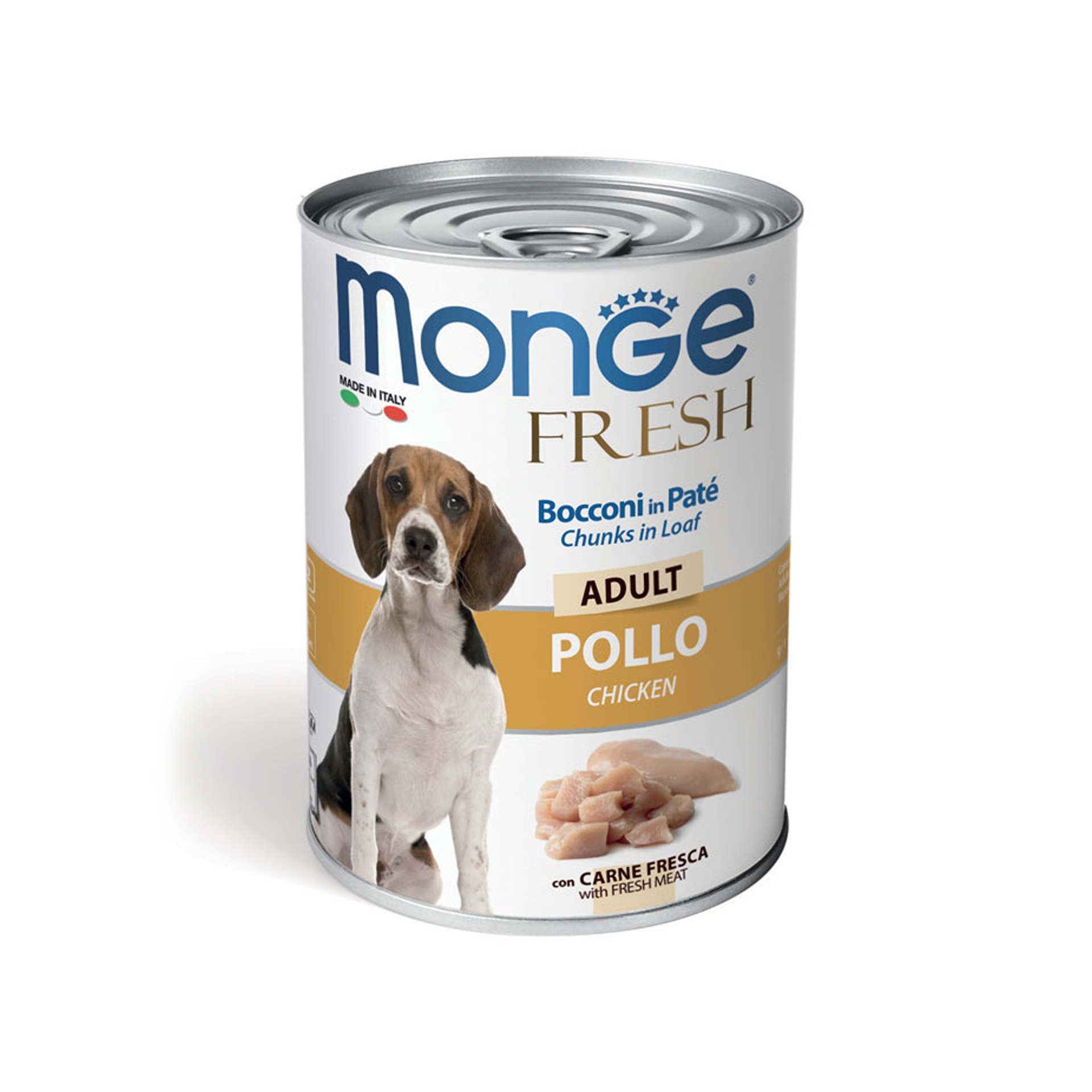 MONGE FRESH ADULTO FRANGO - 400GR