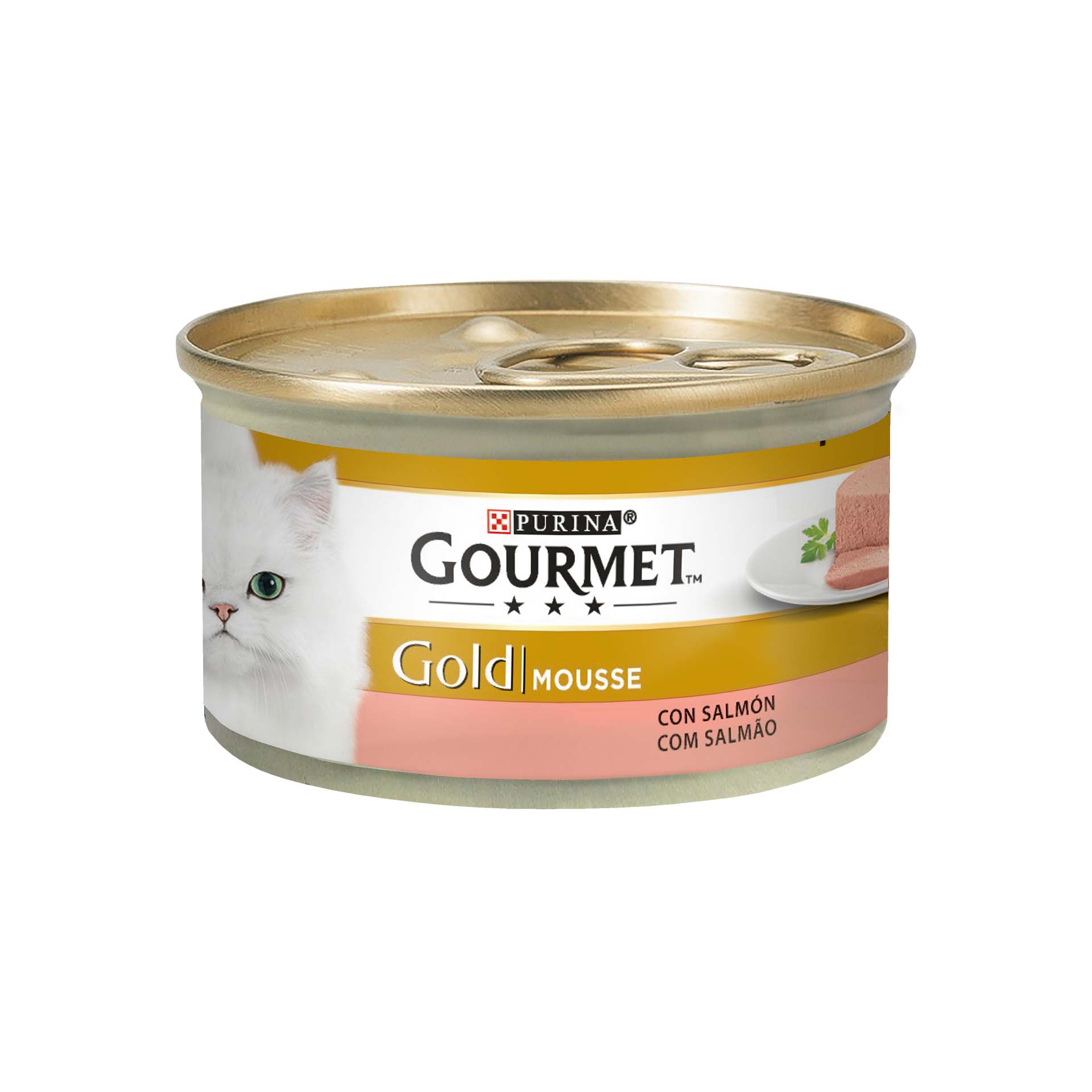 GOURMET GOLD MOUSSE SALMAO - 85GR