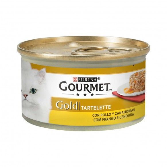 GOURMET GOLD TARTELETTE FRANGO E CENOURAS - 85GR