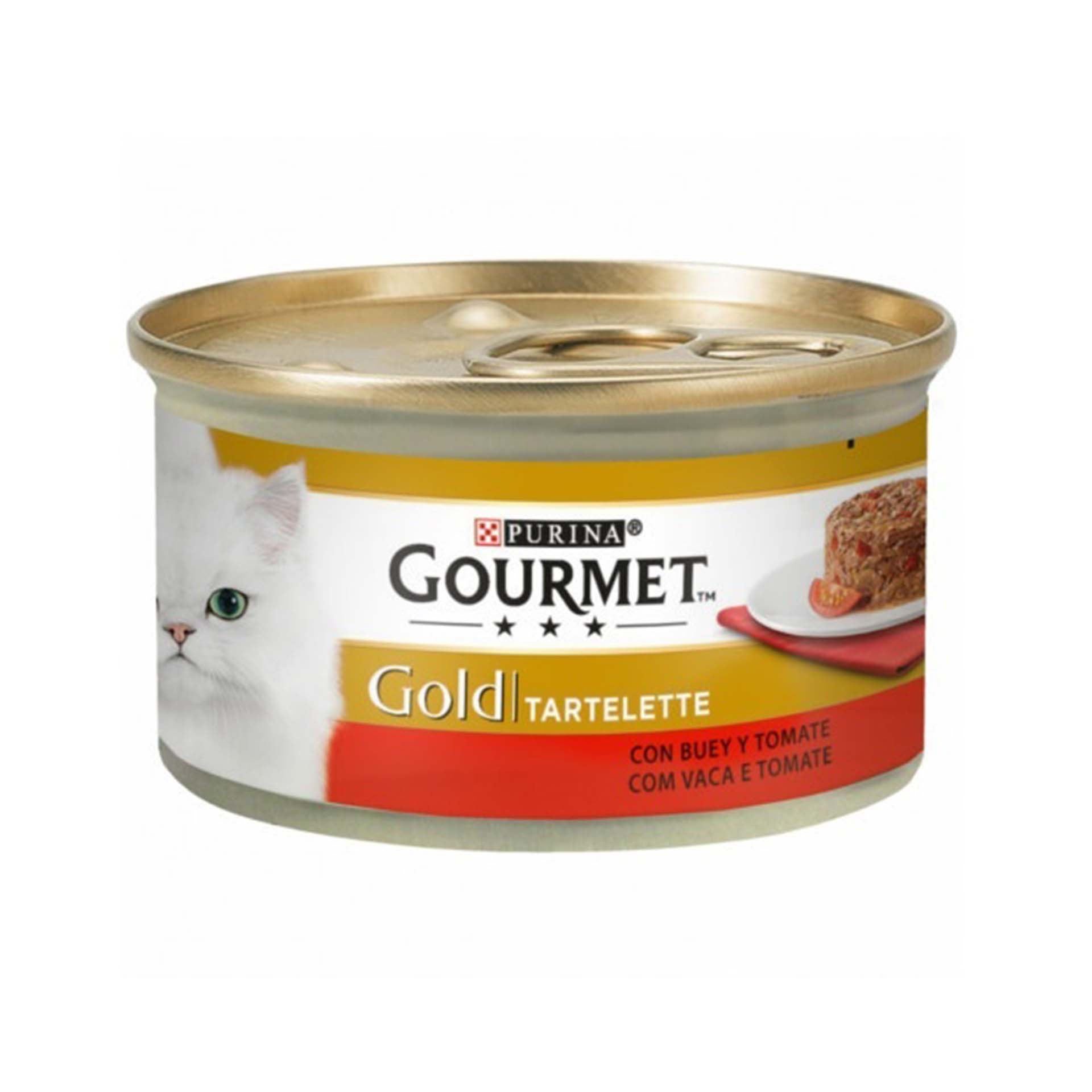GOURMET GOLD TARTELETTE CARNE DE VACA E TOMATE - 85GR