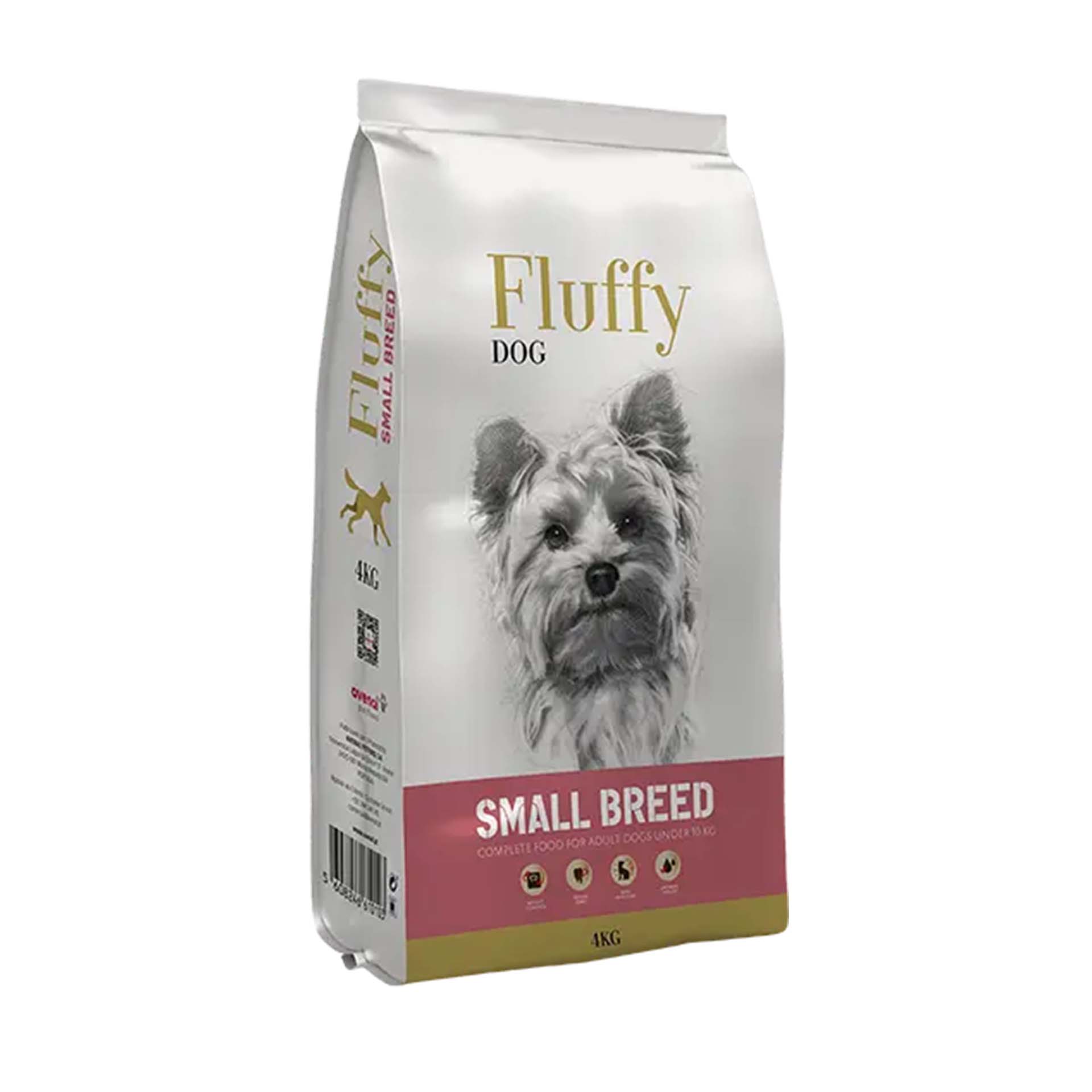 FLUFFY DOG SMALL BREED - 4KG