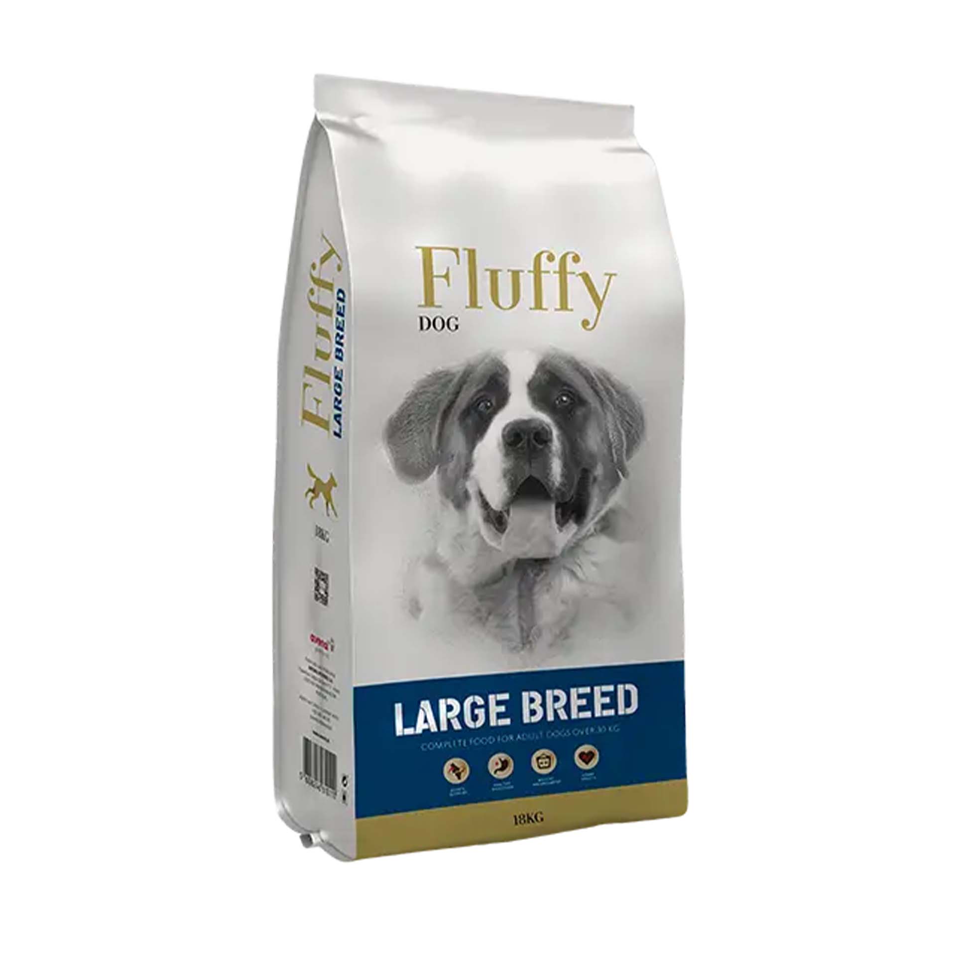 FLUFFY DOG LARGE BREED - 18KG