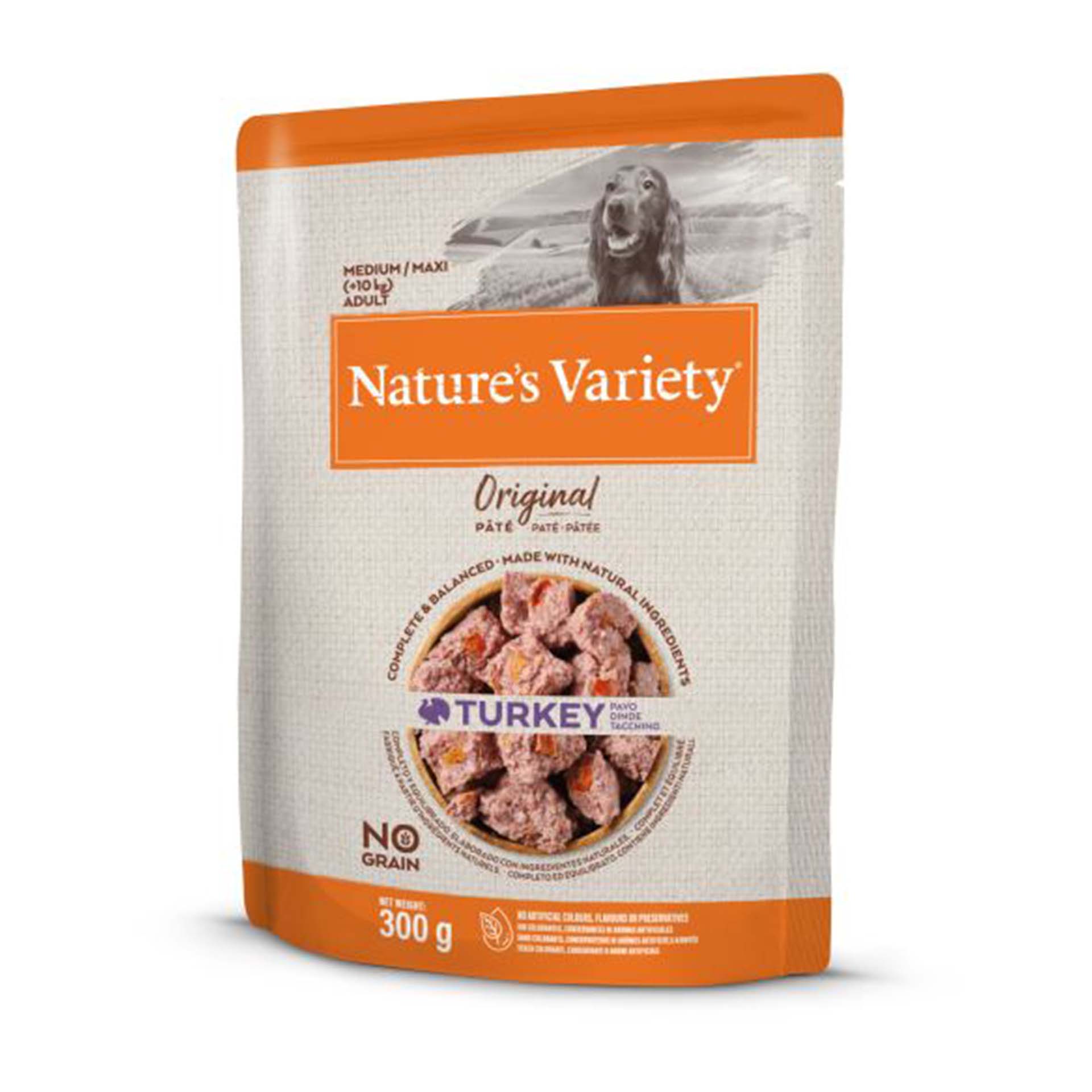 NATURES VARIETY DOG WET MEDIUM PERU - 300GR