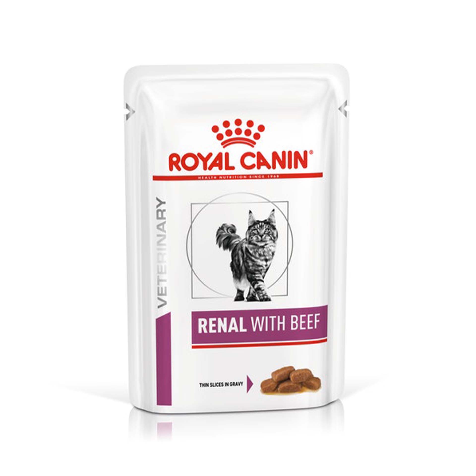 ROYAL CANIN CAT RENAL BEEF - 85GR
