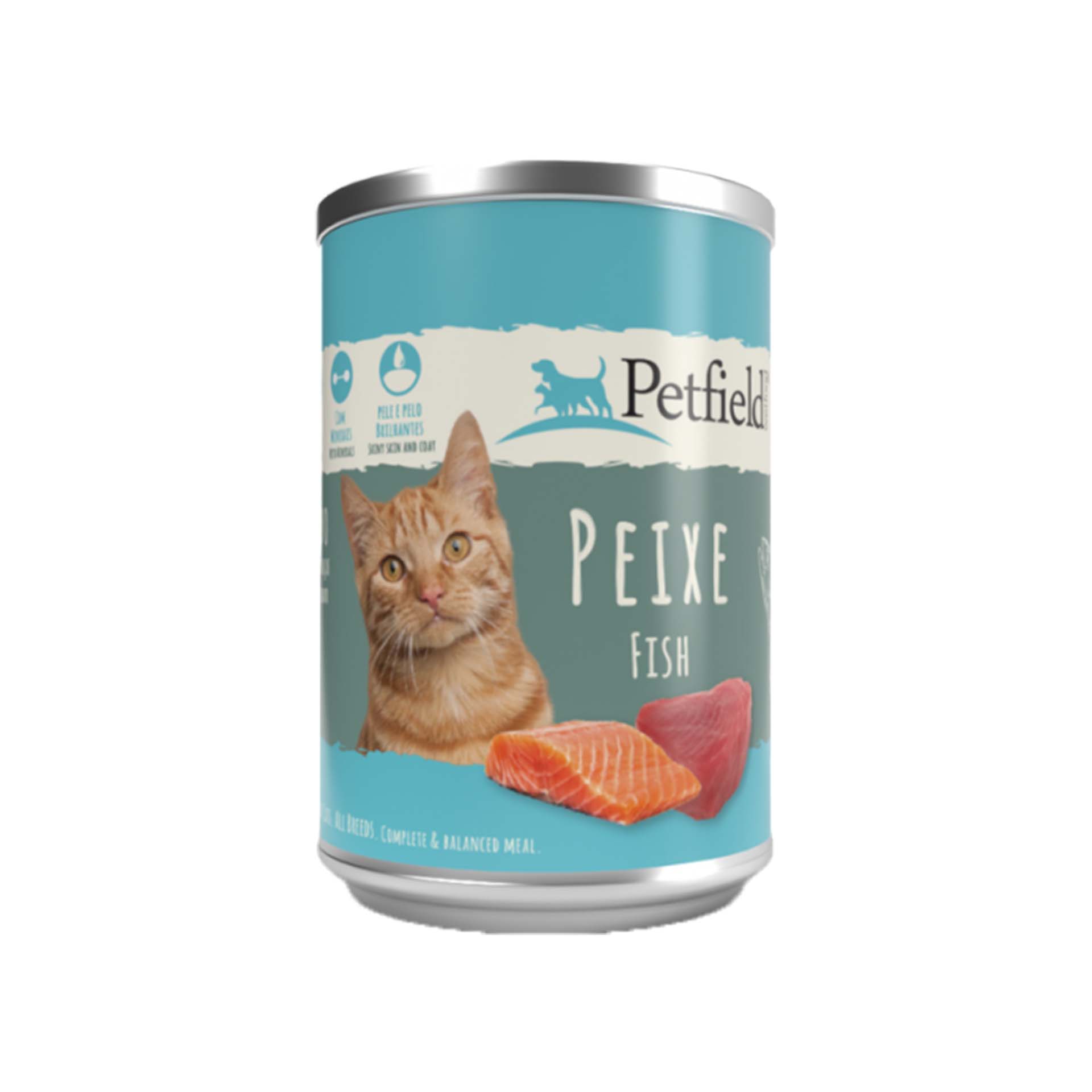PETFIELD WETFOOD CAT TUNA & SALMON - 410GR