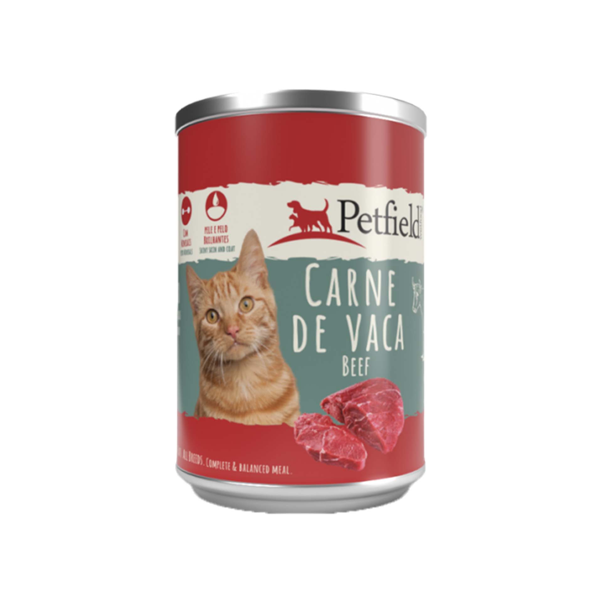 PETFIELD WETFOOD CAT BEEF - 410GR