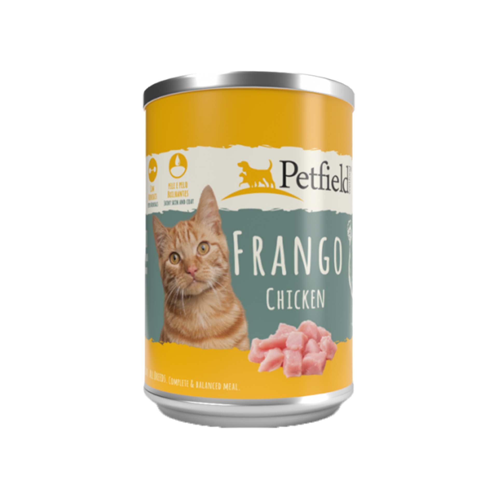 PETFIELD WETFOOD CAT CHICKEN - 410GR