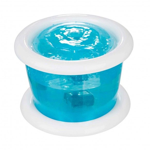 BEBEDOURO/FONTE BUBBLE STREAM AZUL/BRANCO - 3LT