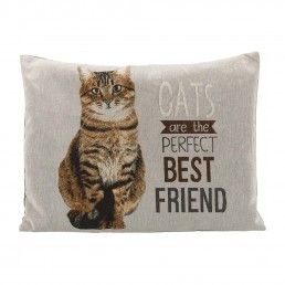 ALMOFADA CHIPO GATO (CINZENTO) - 60X48CM