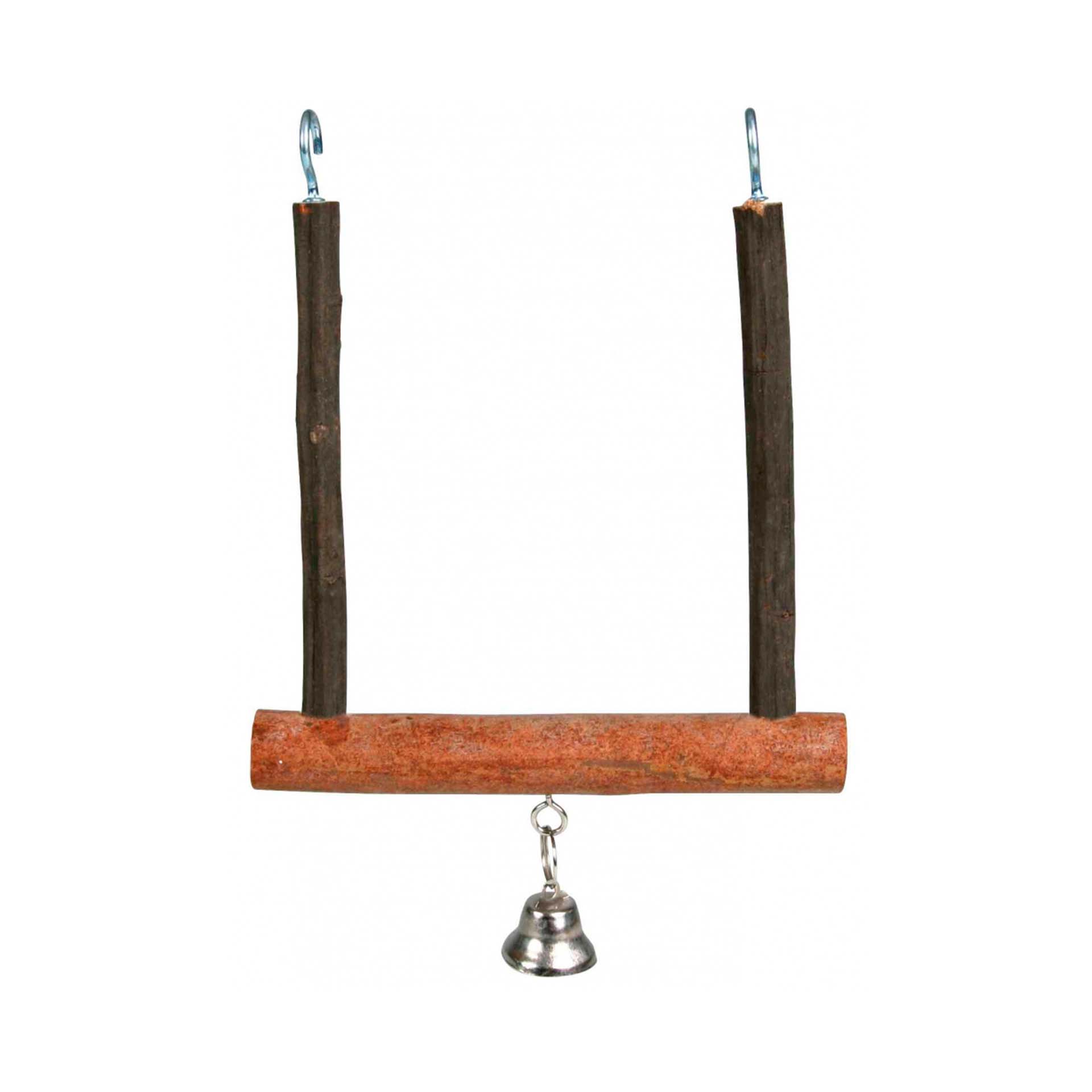 BALOIÇO MADEIRA NAT. C/ SINO - 12X15CM