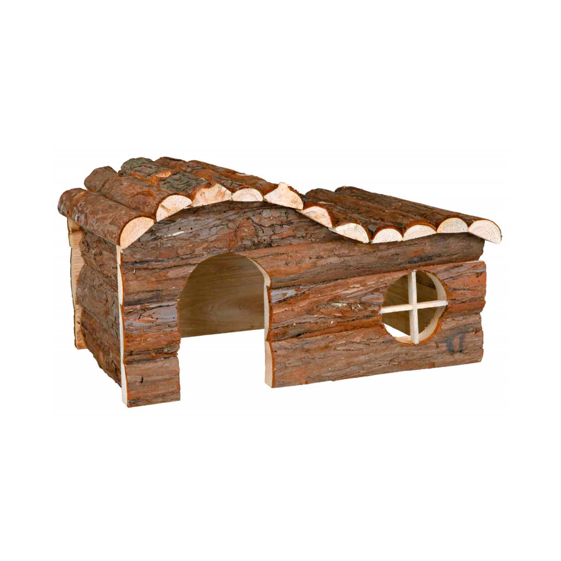 ABRIGO EM MADEIRA "HANNA" P/COELHOS