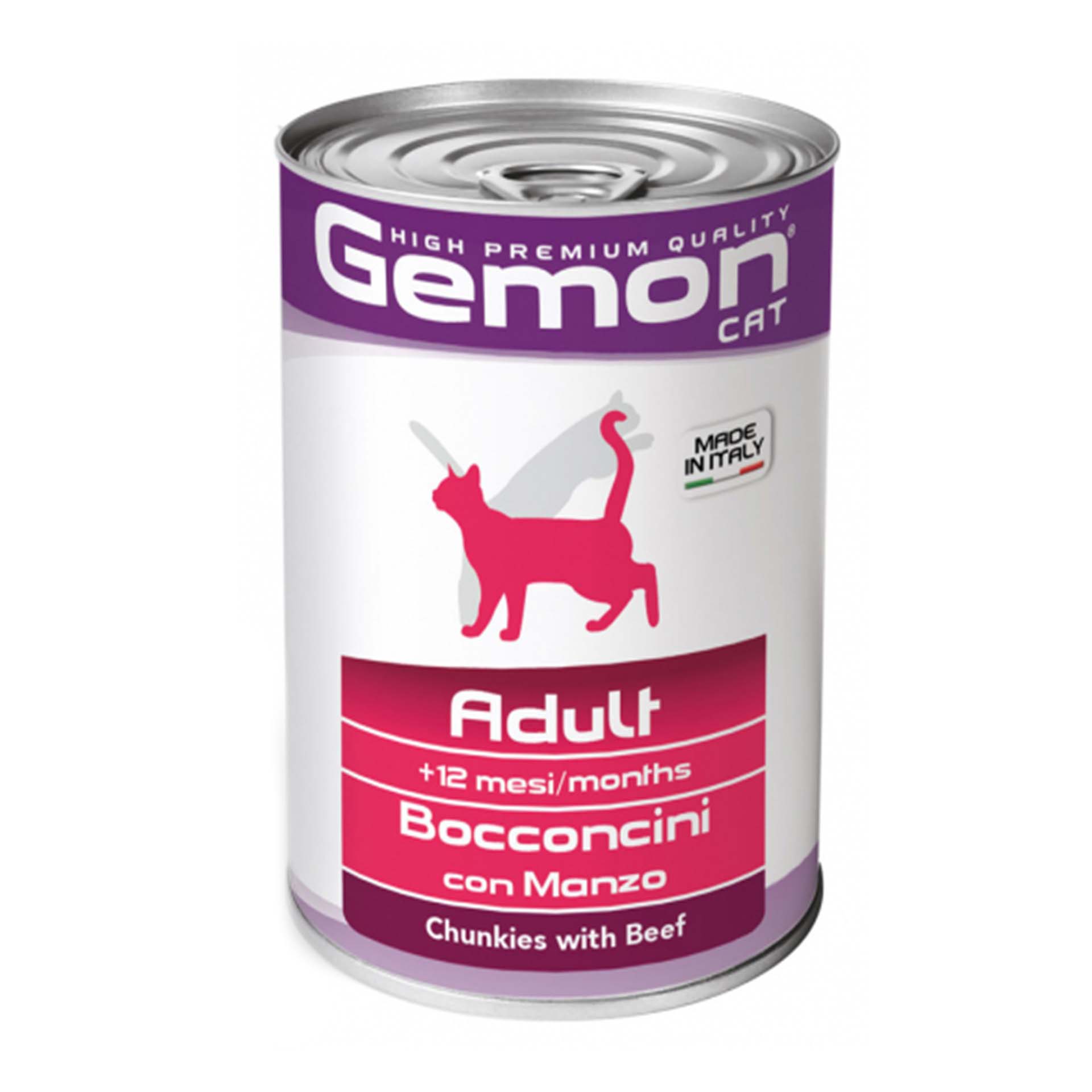 GEMON HUM GATO CARNE - 415GR