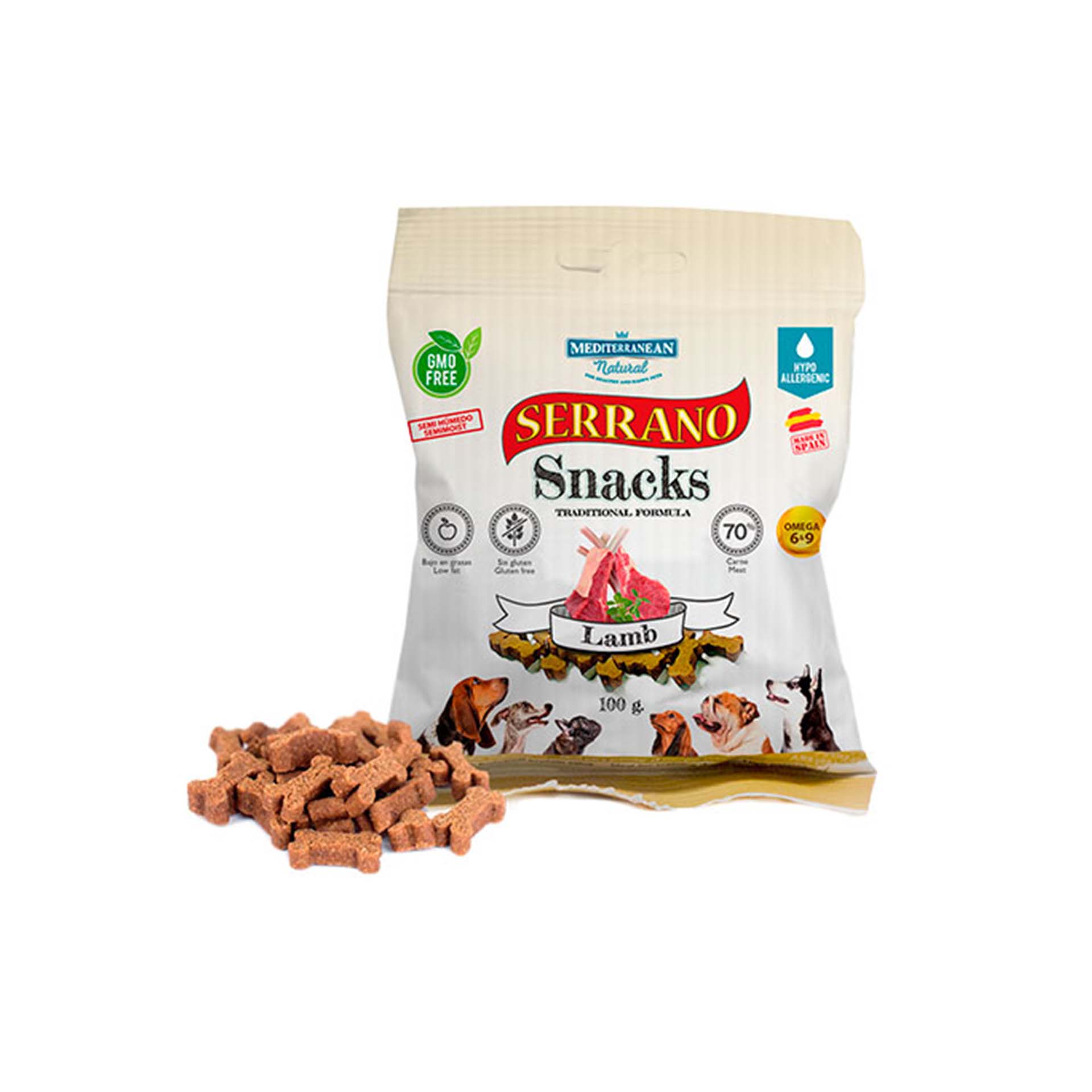SNACKS SERRANO BORREGO - 85GR
