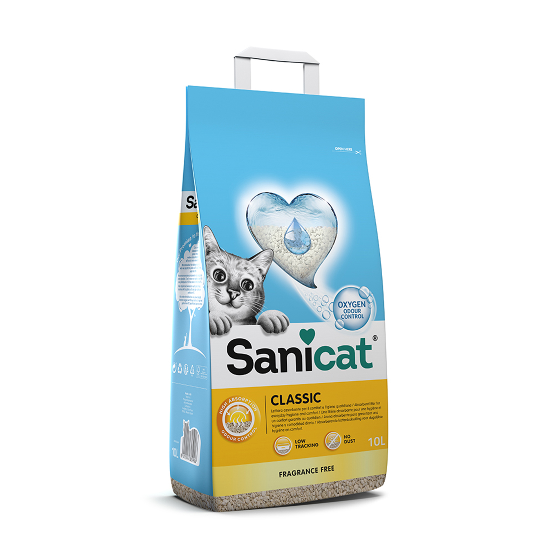 SANICAT CLASSIC FRAGRANCE FREE - 10LT