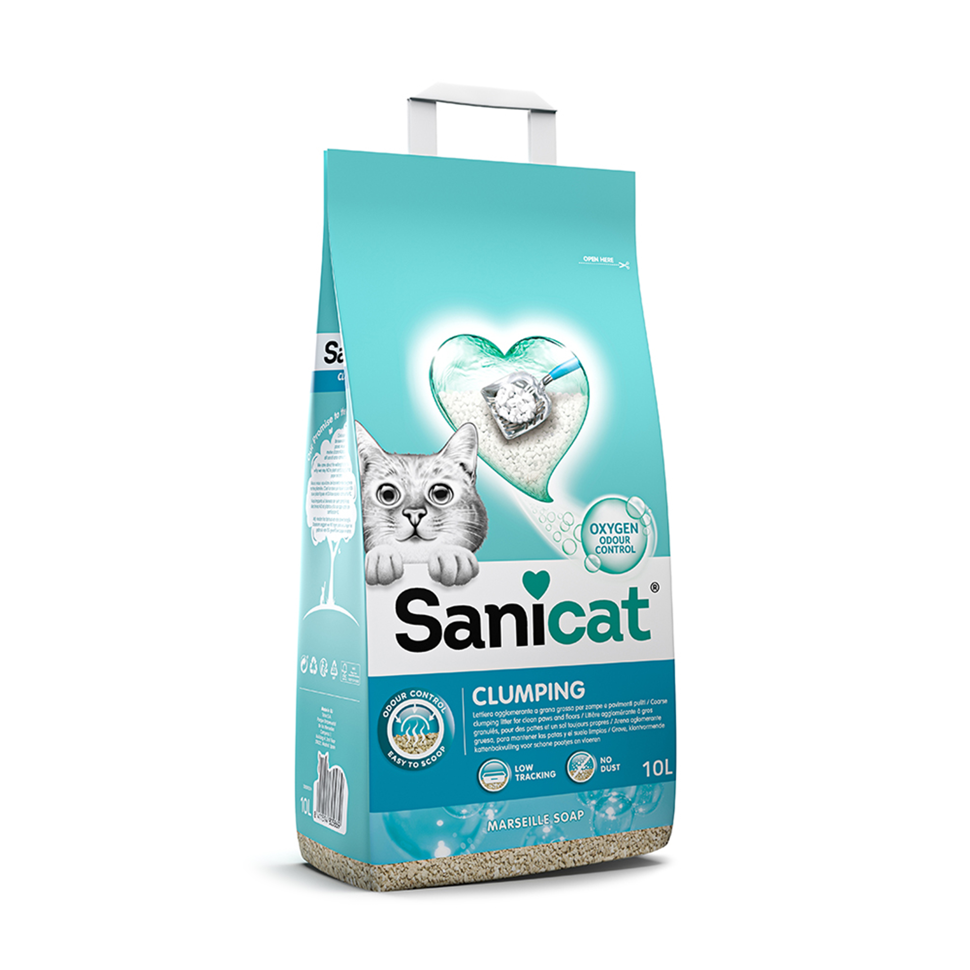 SANICAT CLUMPING SABAO MARSELHA - 10LT