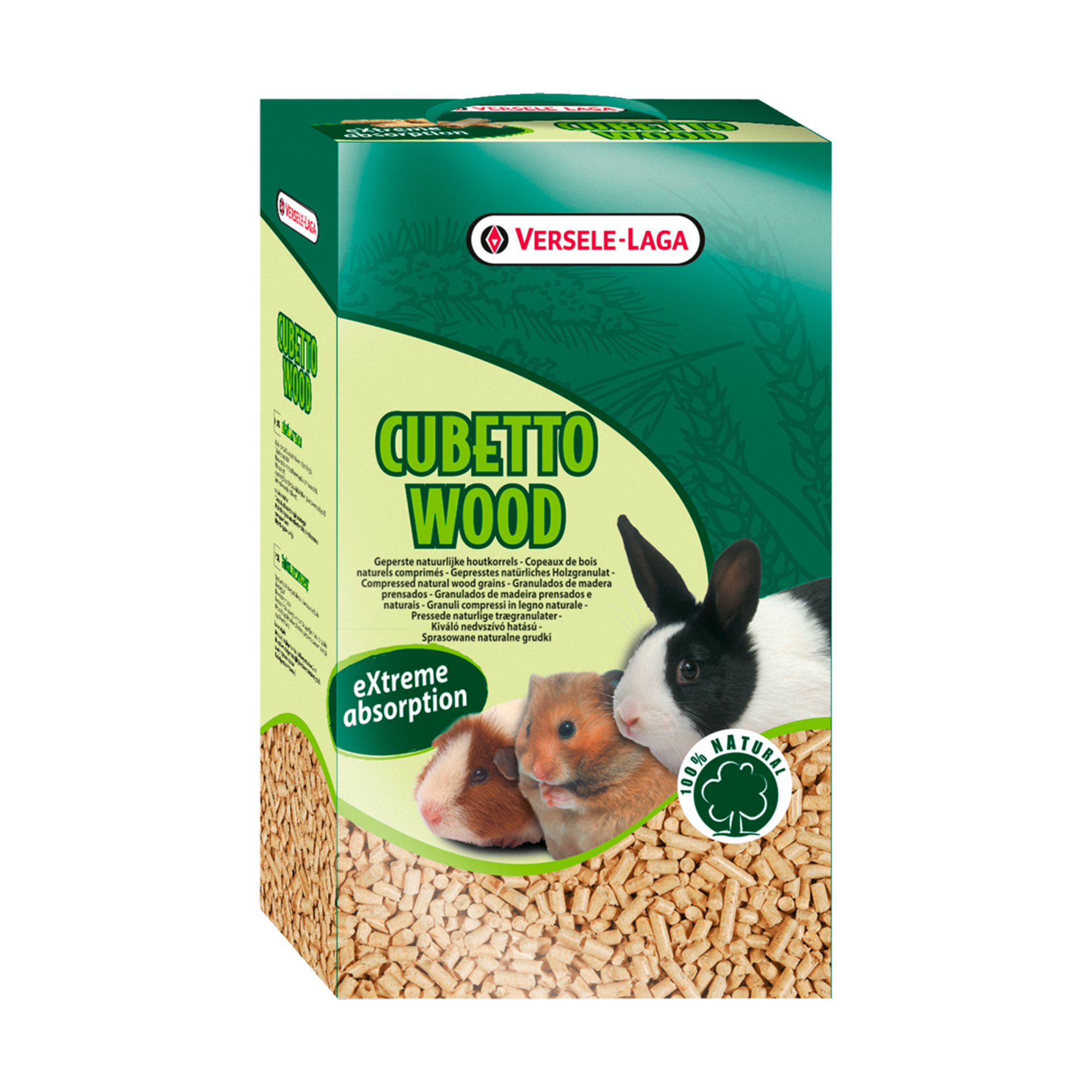 CUBETTO WOOD-MADEIRA PRENSADA - 7KG