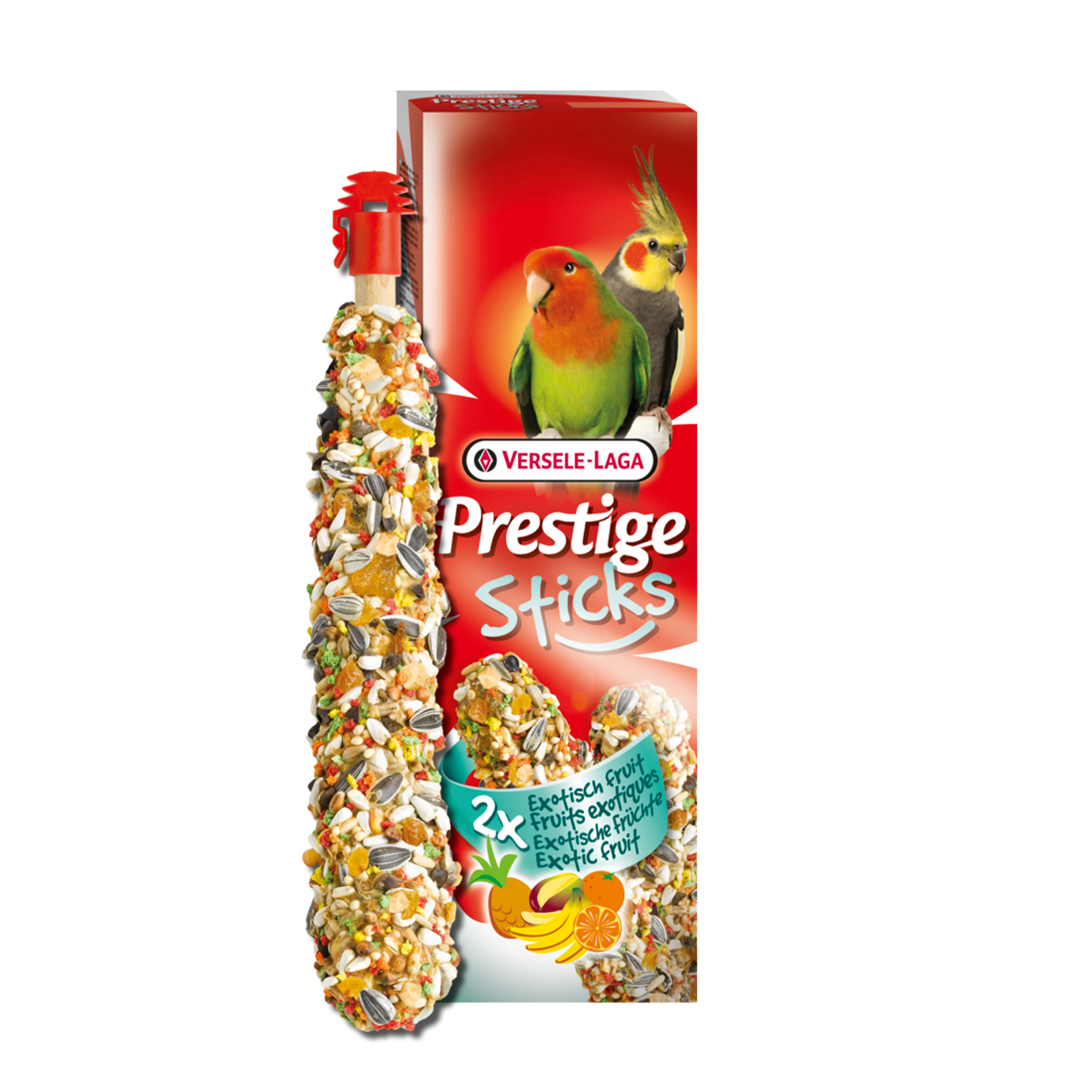 BARRITAS GR. PERIQUITOS FRUTA TROP. - 2X55GR