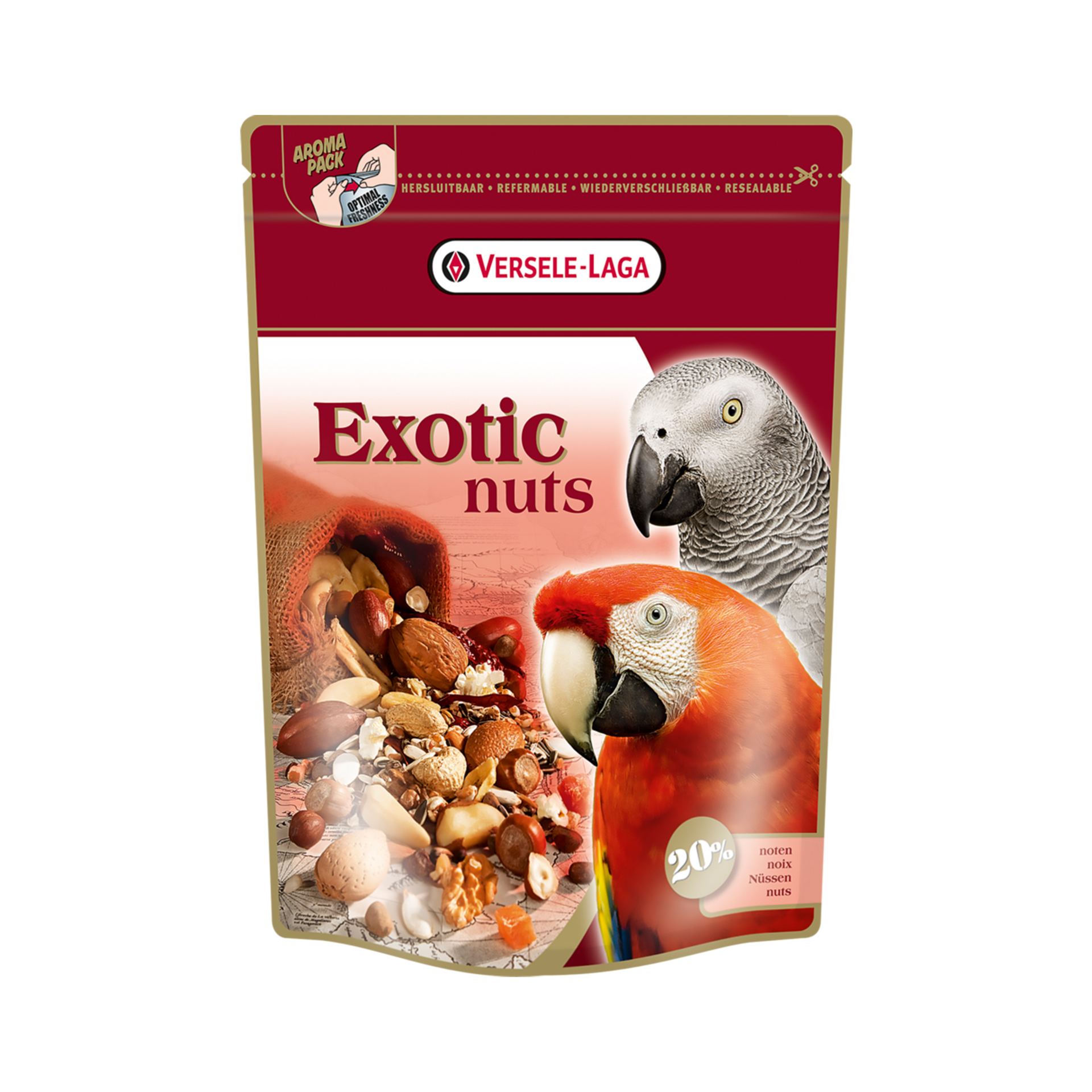 PAPAGAIOS EXOTIC NUTS - 750GR