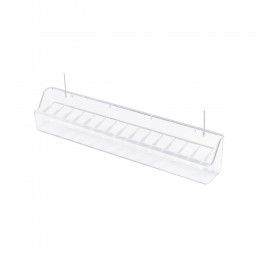 COMEDOURO VOADEIRA C/FERROS - 39X5.5X6.5CM