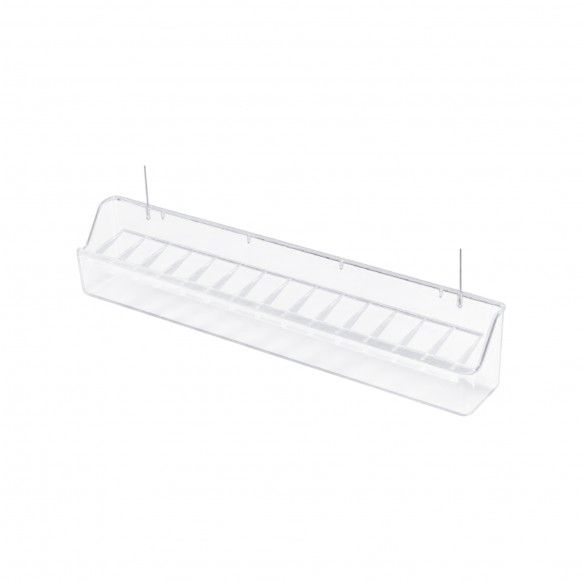 COMEDOURO VOADEIRA C/FERROS - 39X5.5X6.5CM