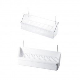 COMEDOURO UNIVERSAL C/GRELHA - 20X6X4CM