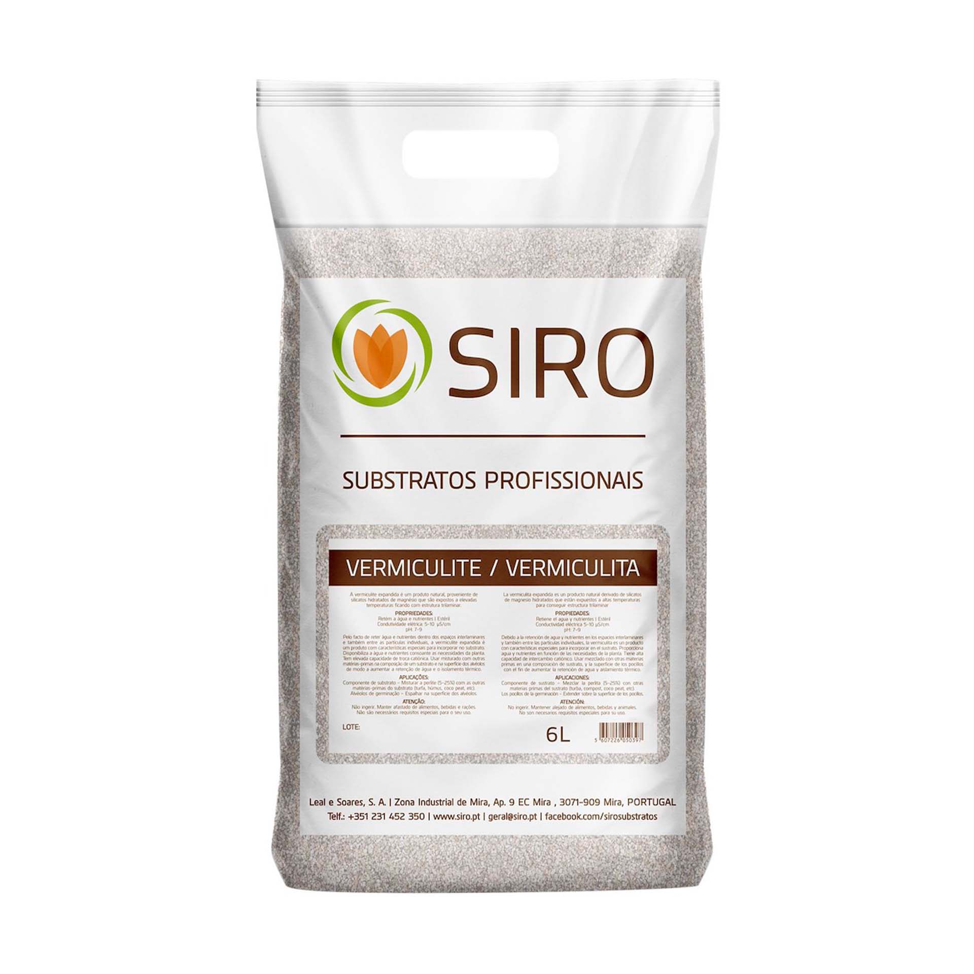 SIRO VERMICULITE EXPANDIDA VS.2 - 6LT