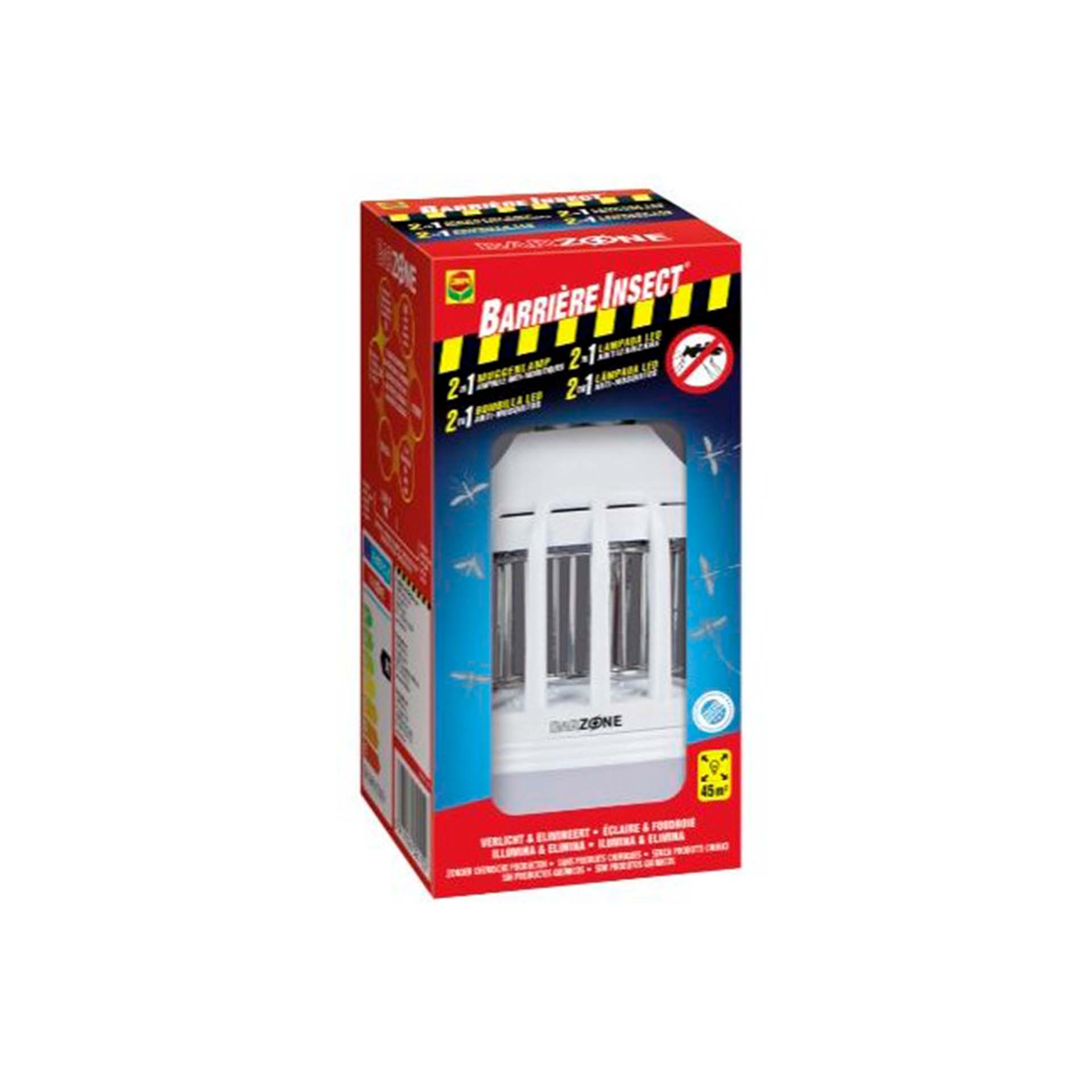 LAMPADA ANTIMOSQUITOS 2 EM 1