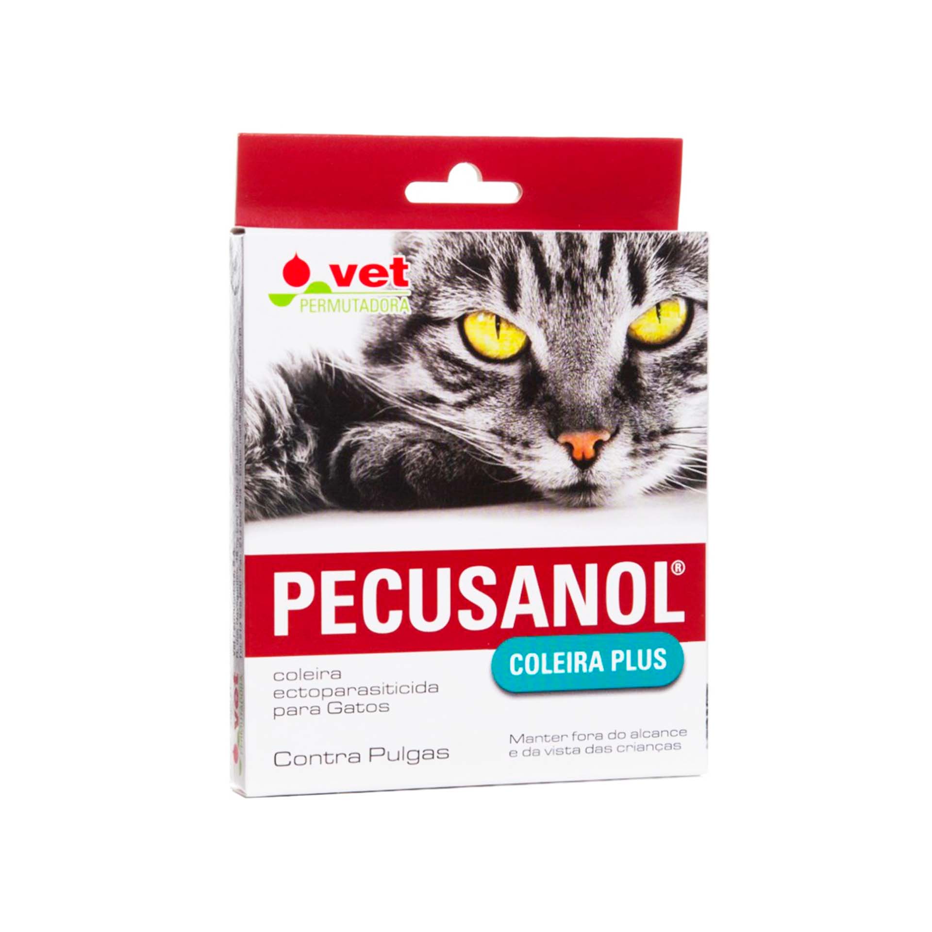 PECUSANOL COLEIRA PLUS GATO 30CM