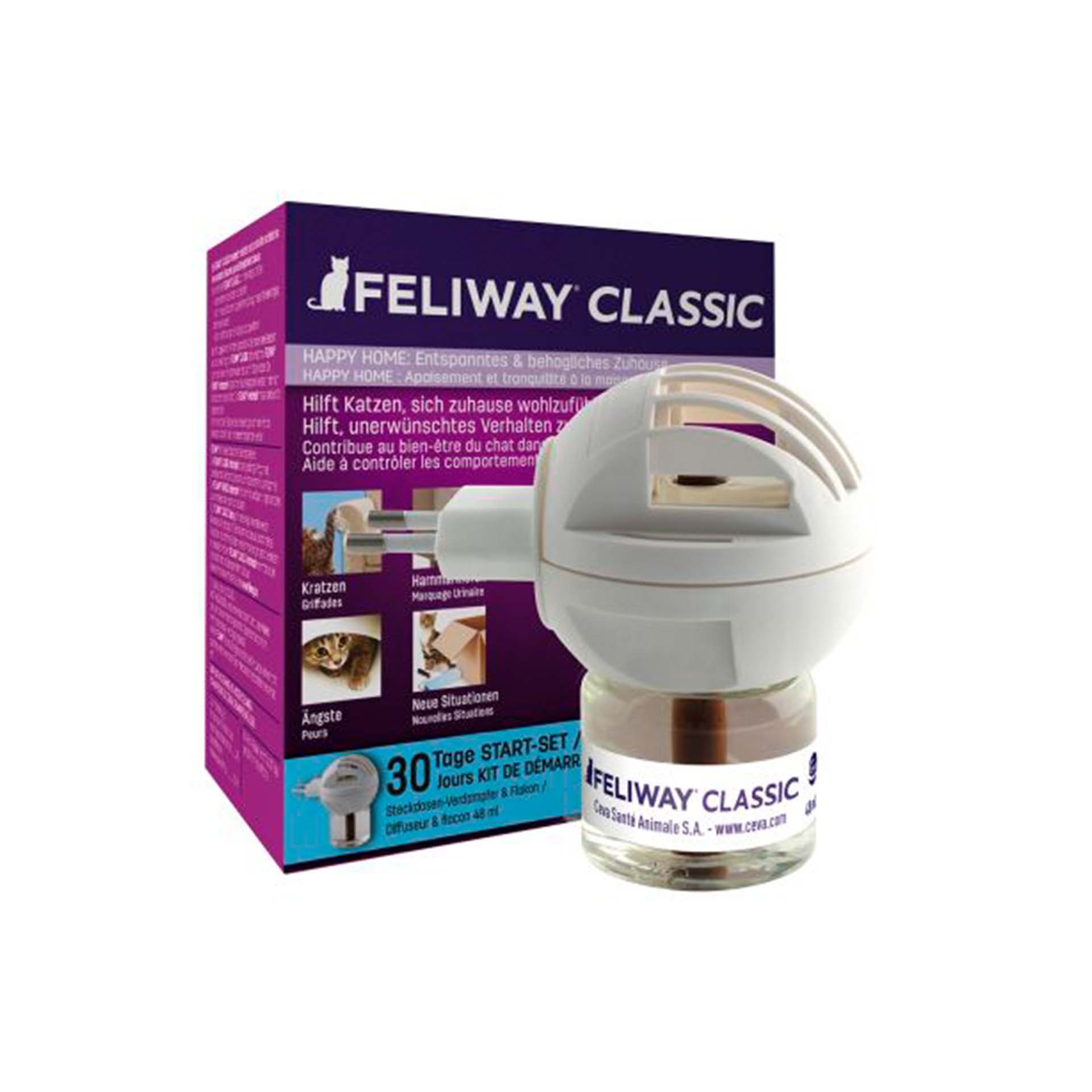 FELIWAY CLASSIC DIFUSOR + RECARGA 48ML
