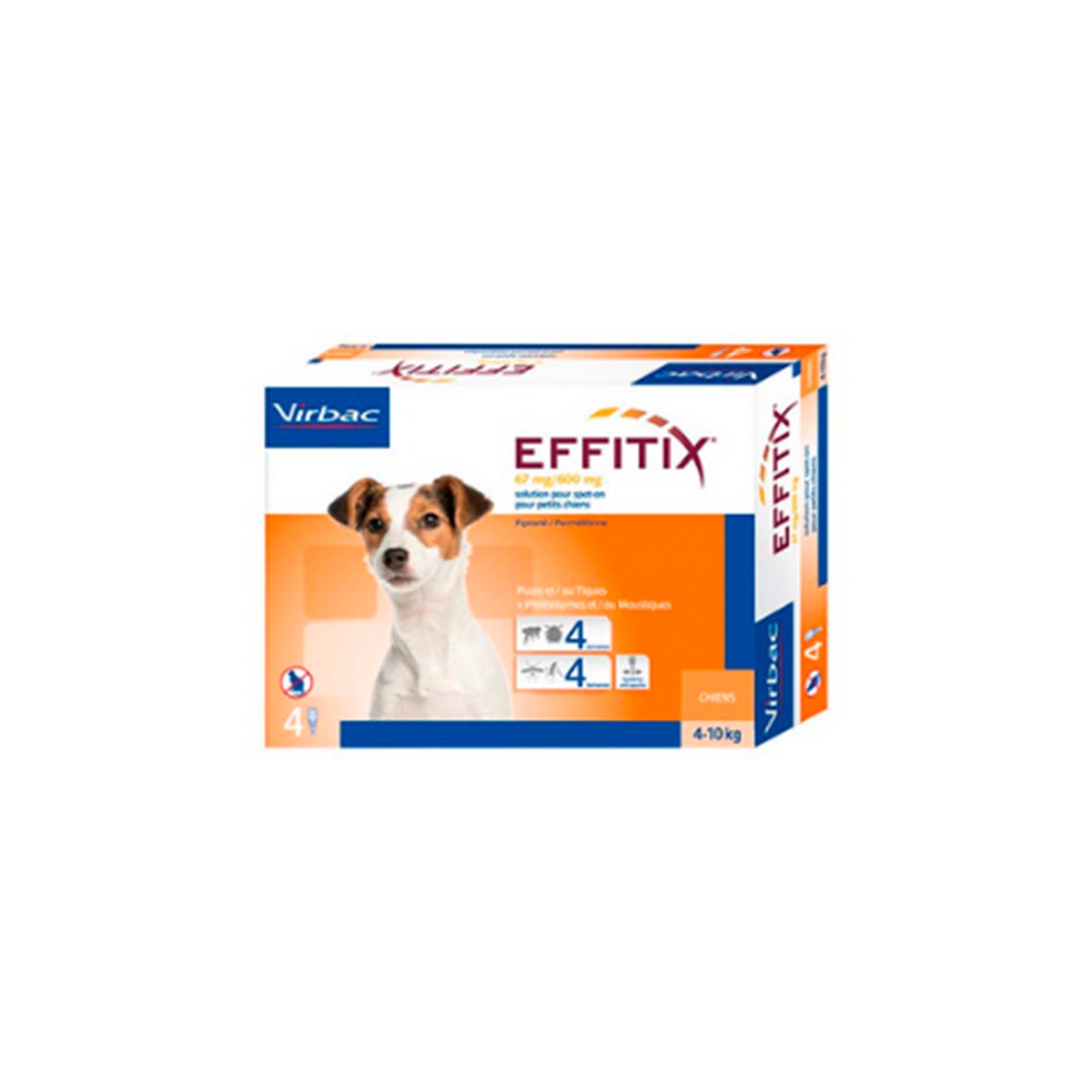 EFFITIX SPOT ON 4 PIPETAS