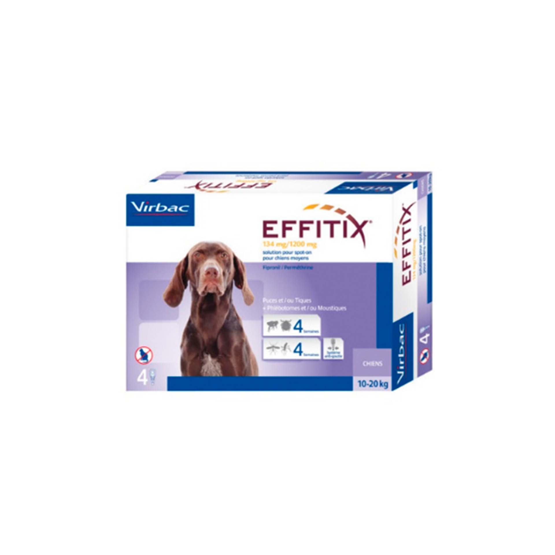 EFFITIX SPOT ON 4 PIPETAS