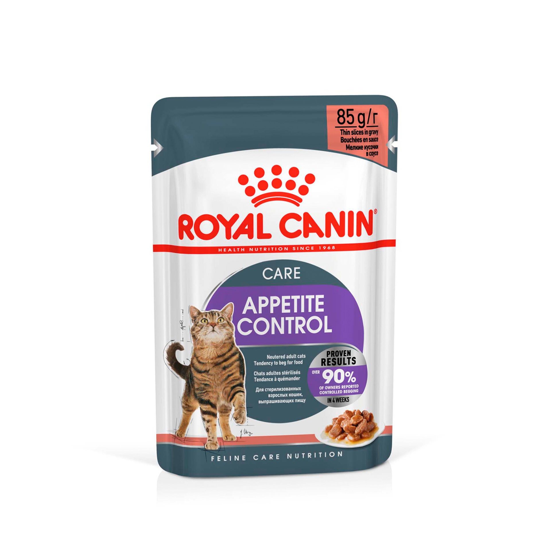 ROYAL CANIN APPETITE CONTROL STERILISED GRAVY - 85GR