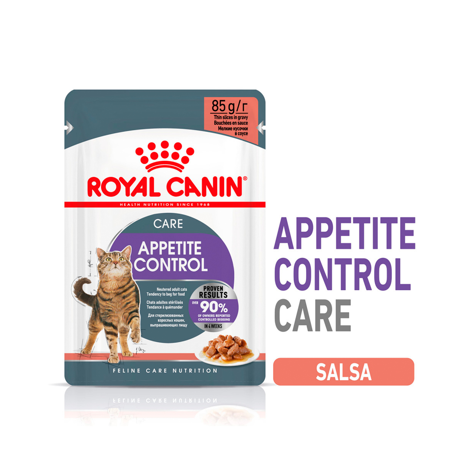 ROYAL CANIN APPETITE CONTROL STERILISED GRAVY - 85GR