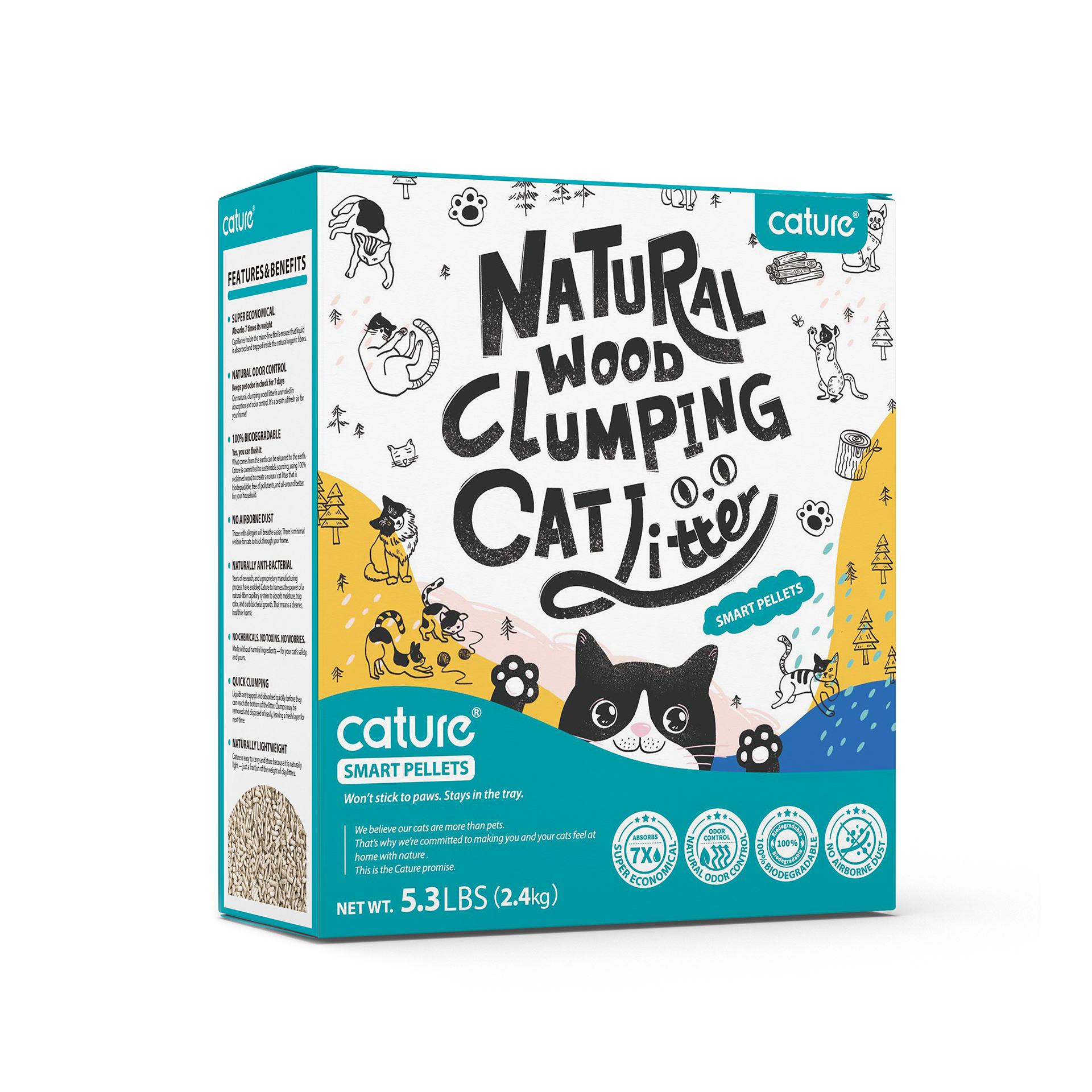 LITTER P/ GATO SMART PELLET