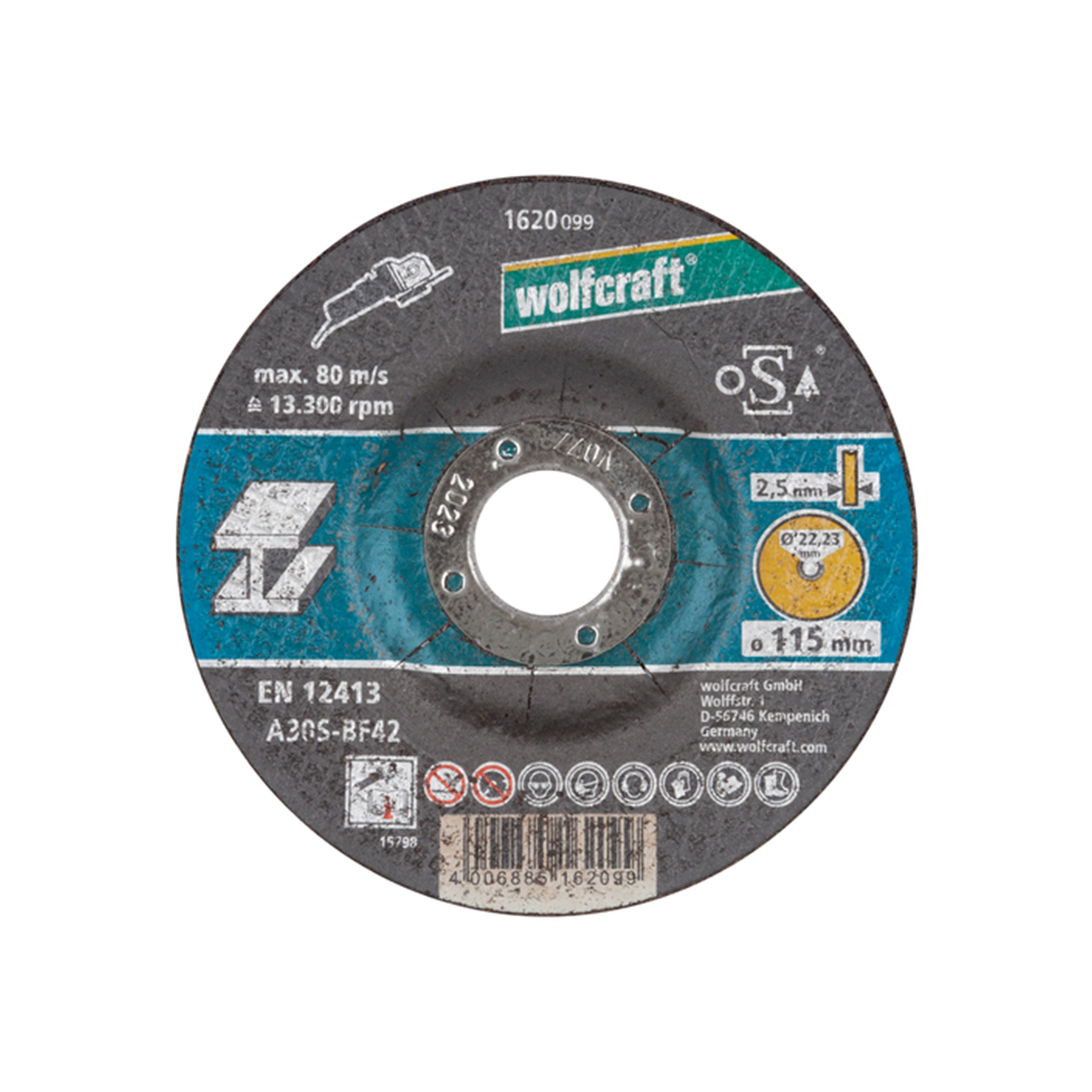 DISCO DE CORTE P.MET.CURV.