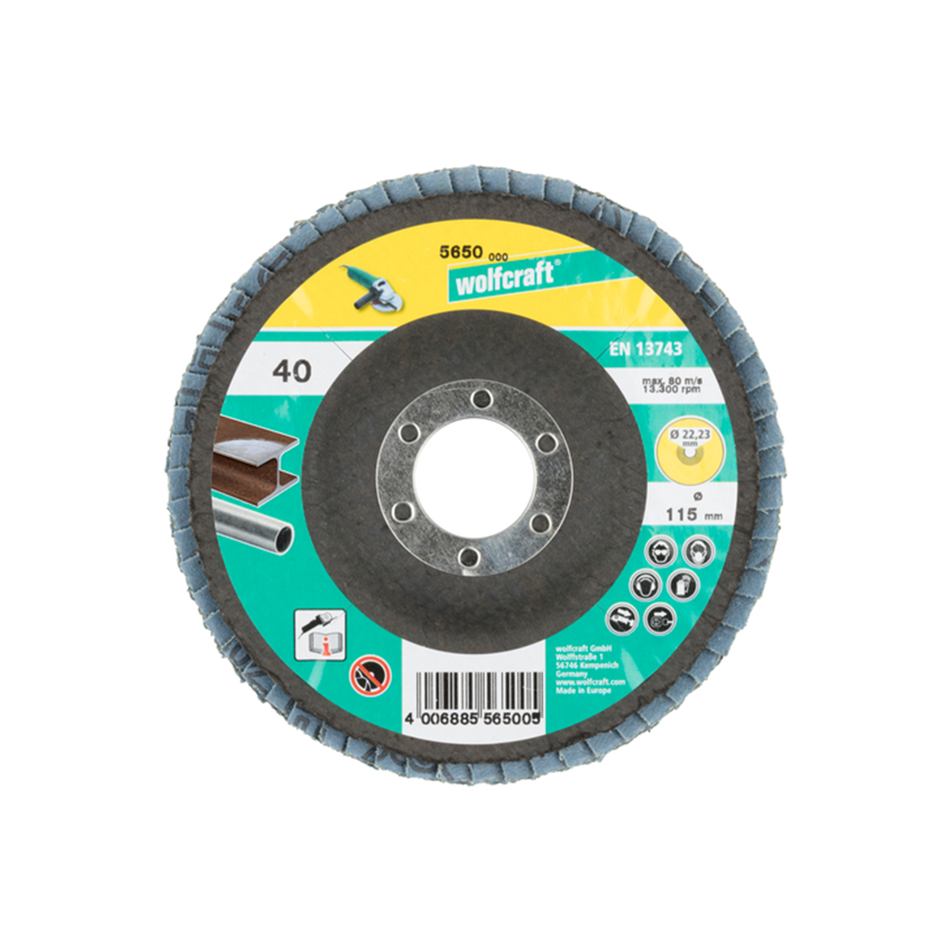 DISCO DE LIXA EM LAMELAS