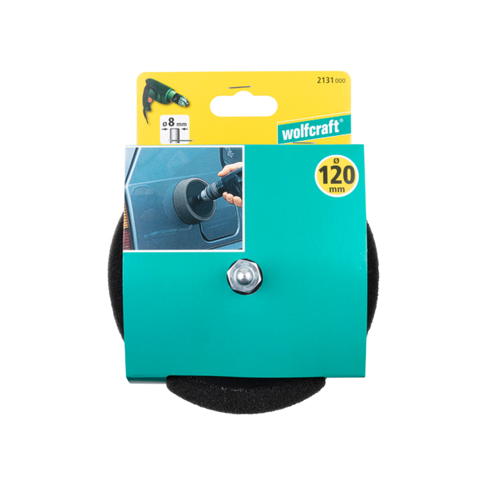 CABEÇOTE DE POLIMENTO, HASTE 8