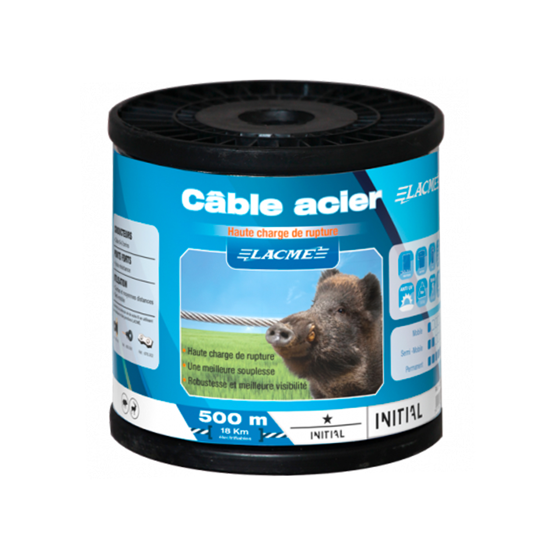 CABO AÇO GALVANIZADO 500M