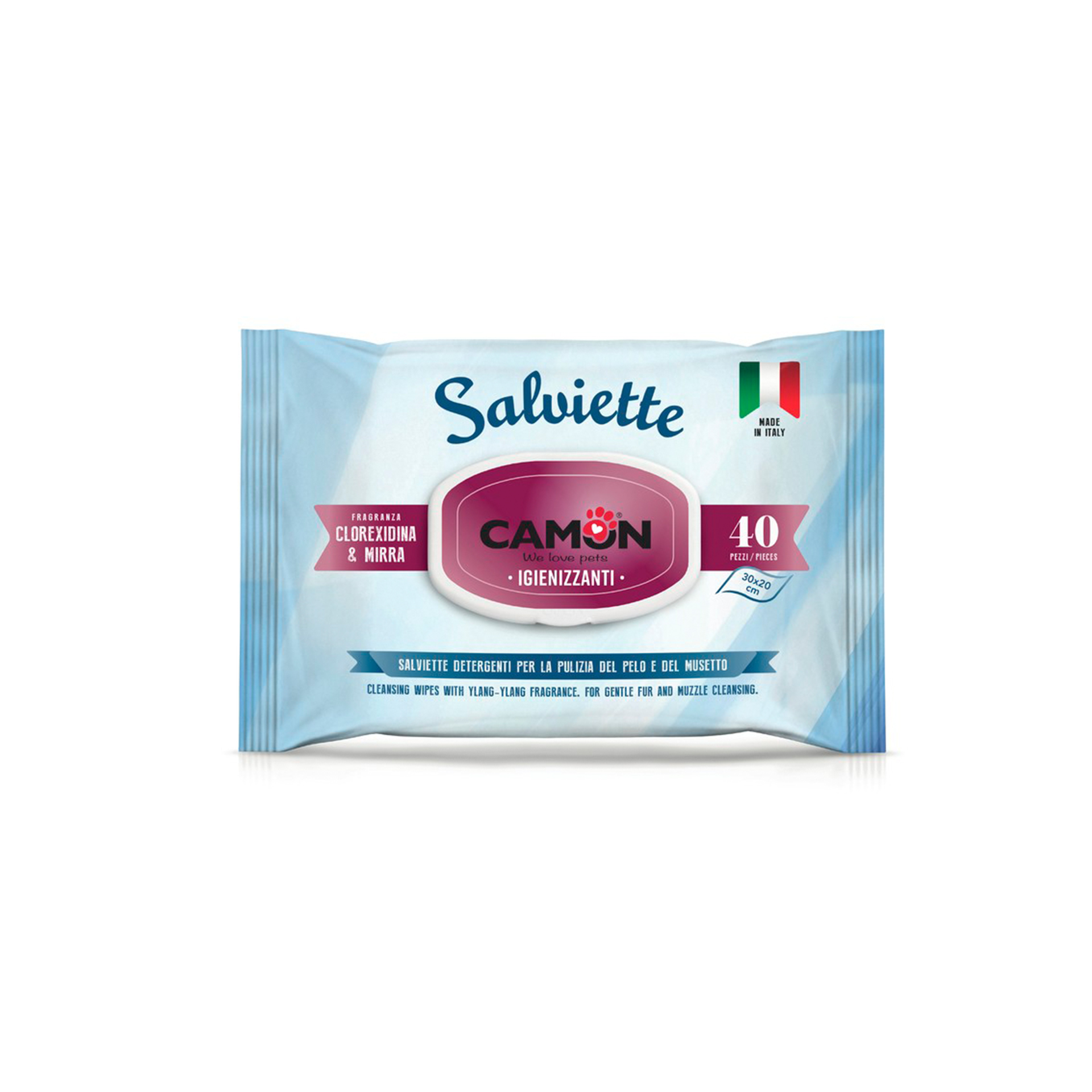 TOALHETES C/ CLOREXIDINA E MIRRA