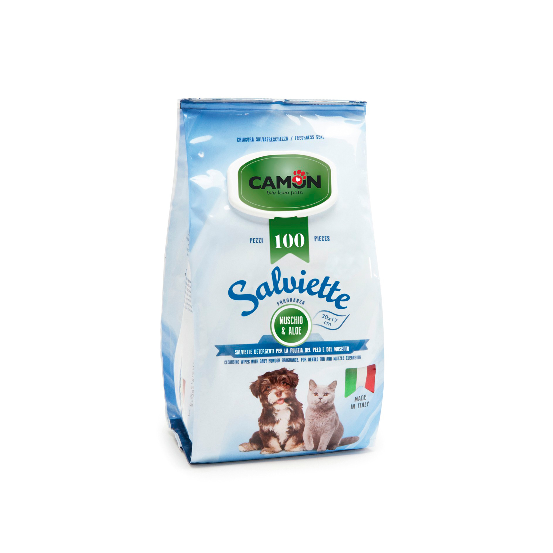 TOALHETES C/ AROMA ALOE VERA - 100UN