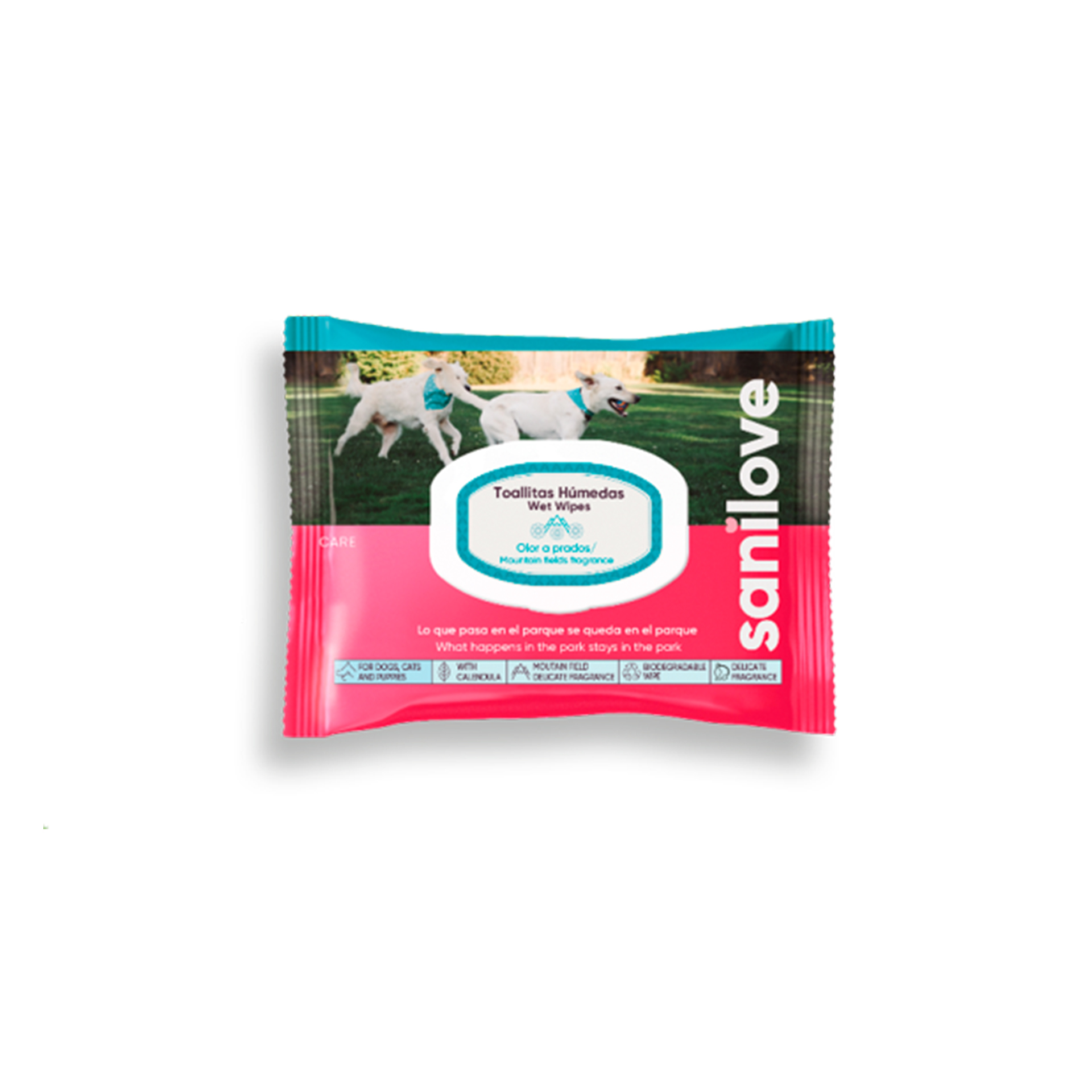 SANILOVE TOALHETES NATURE FUN PERFUME - 40UN