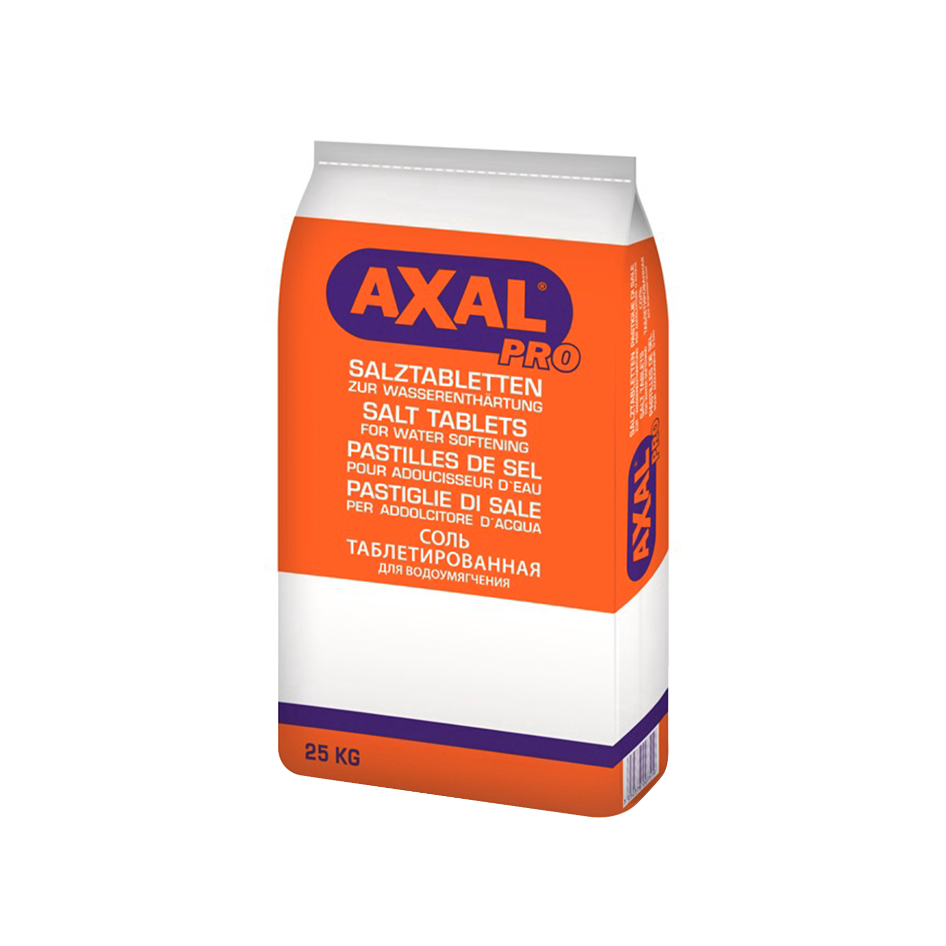 SAL PASTILHAS AXAL PRO - 25KG