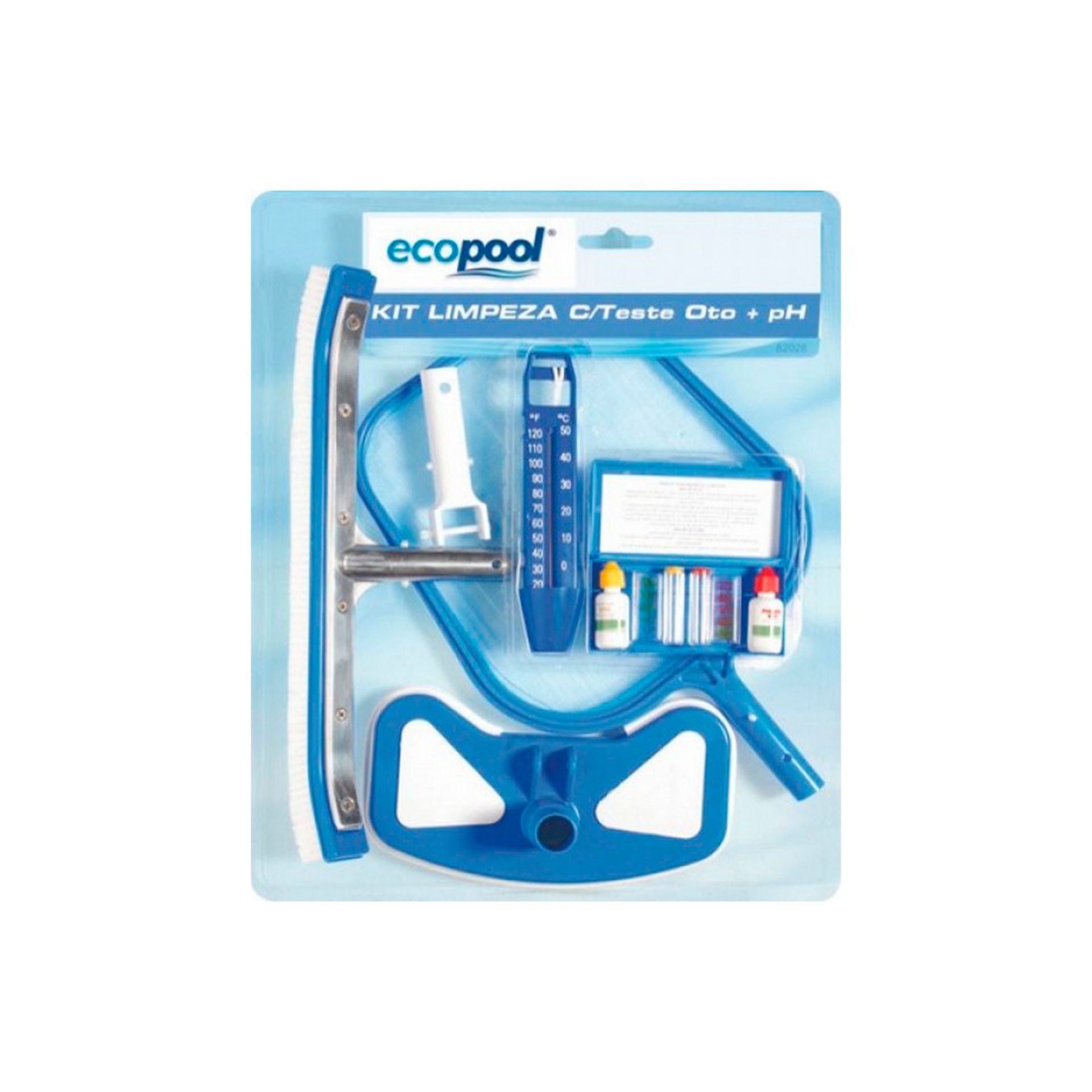 KIT LIMPEZA C/ TESTE PH-CL