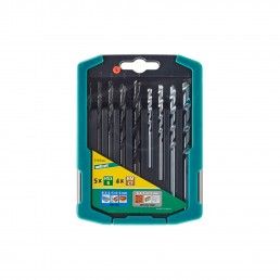JOGO COMBINADO DE BROCAS 9P