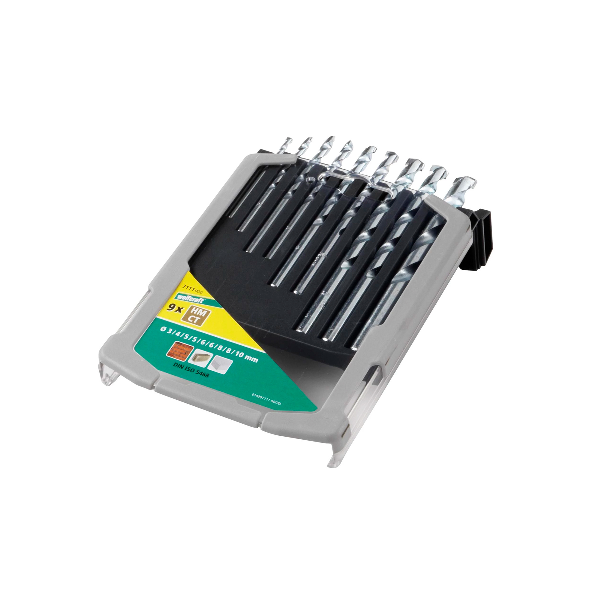 KIT BROCAS PEDRAS CT 3-10MM - 9PÇ