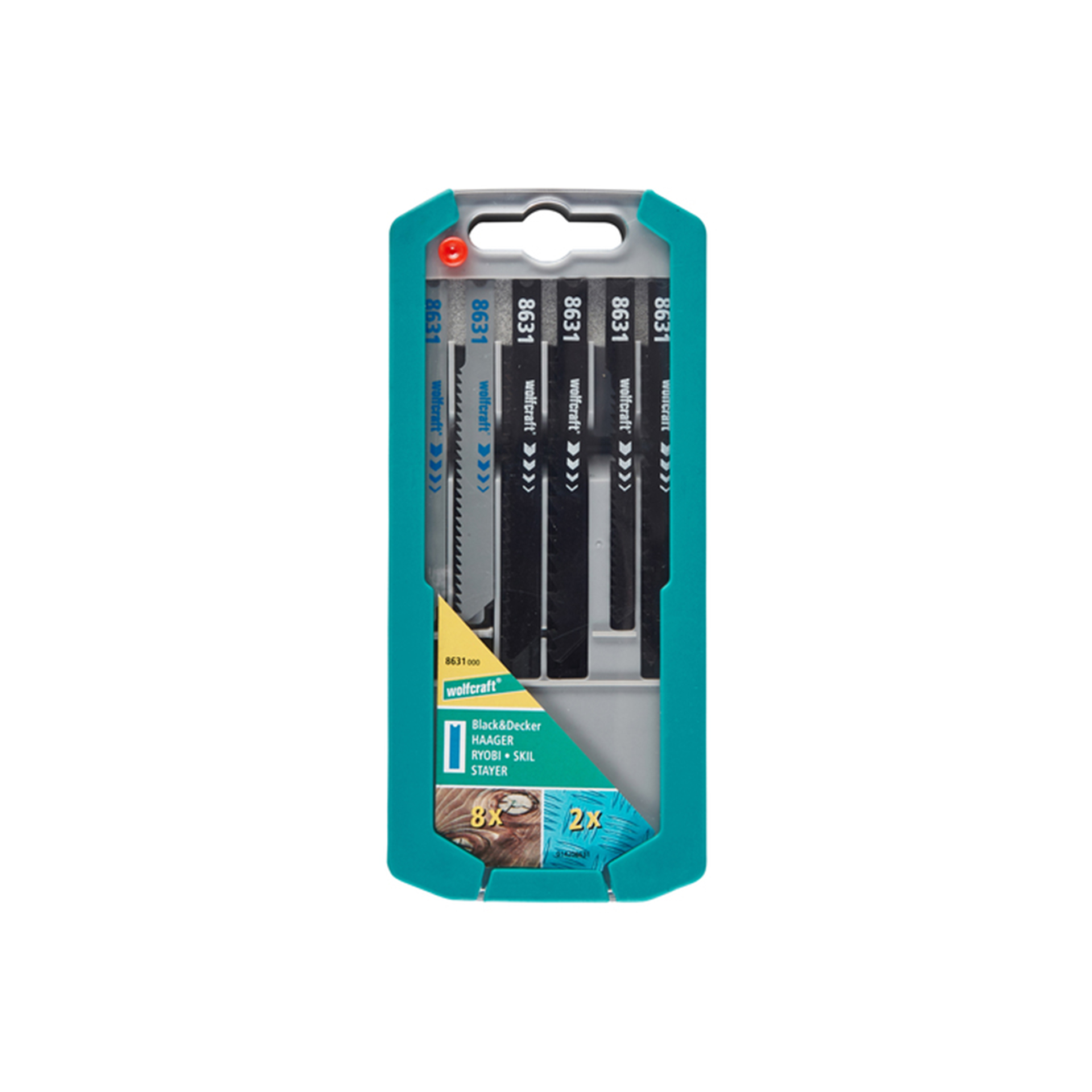 LAMINAS DE SERRA TICO-TICO HASTE U - 10PÇ