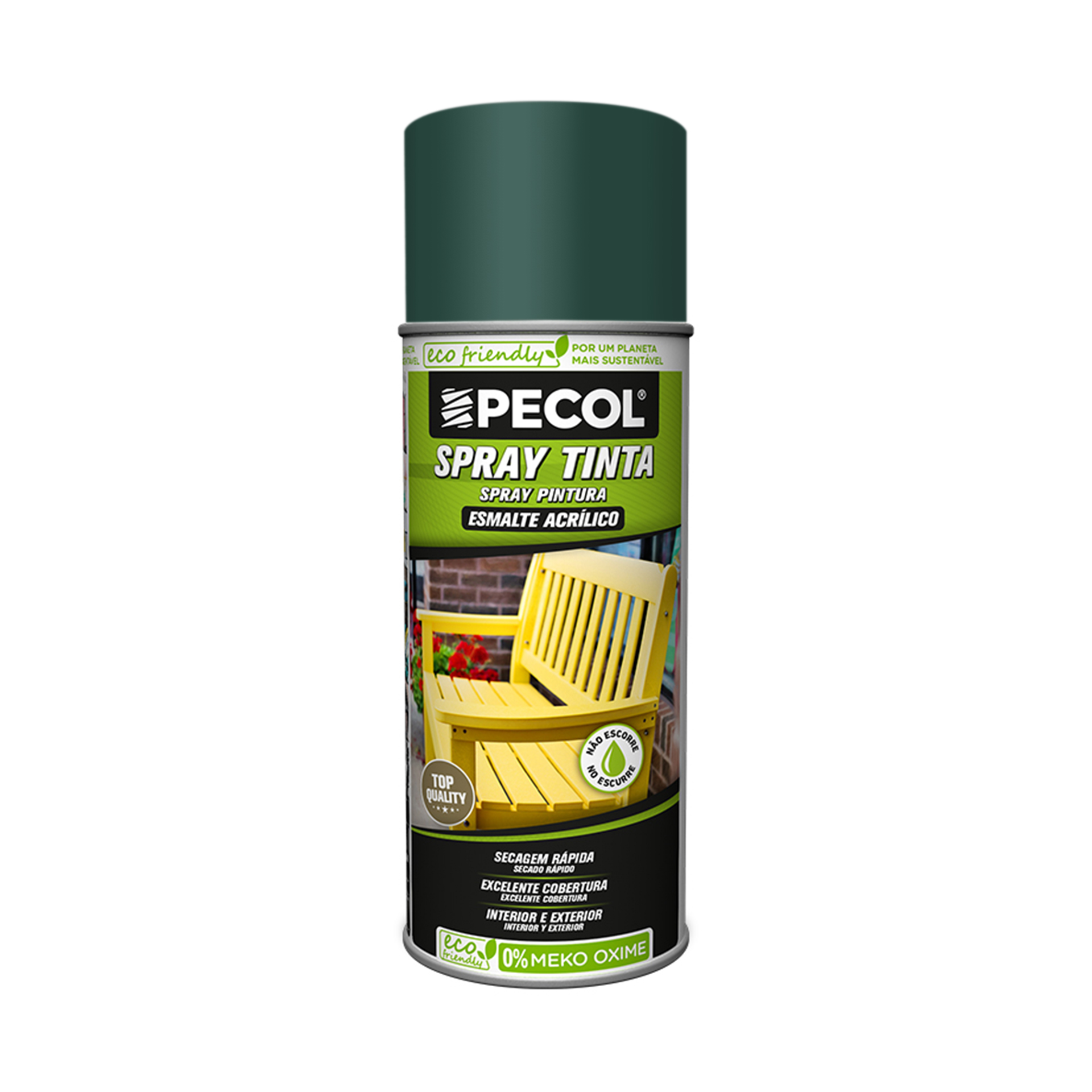 SPRAY TINTA P400 VERDE MUSGO RAL6005 PECOL
