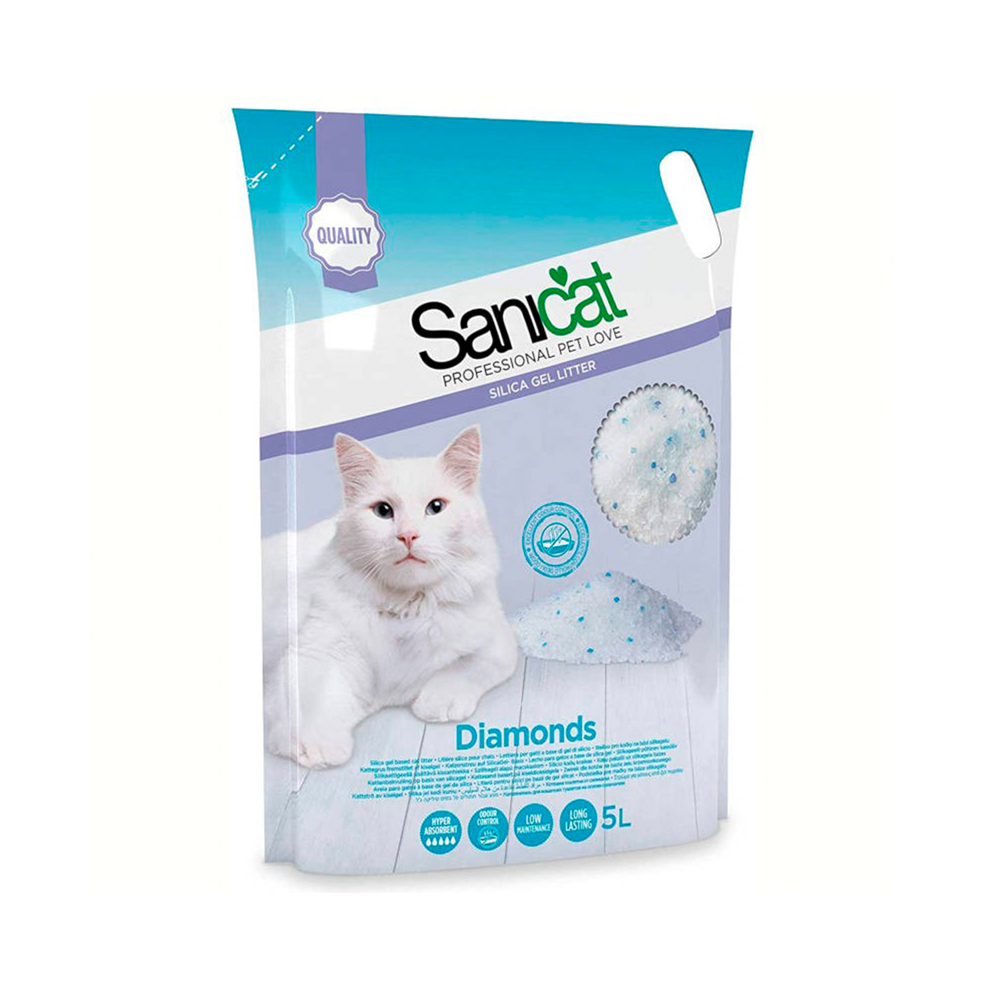 SANICAT SILICA DIAMONDS - 5LTS