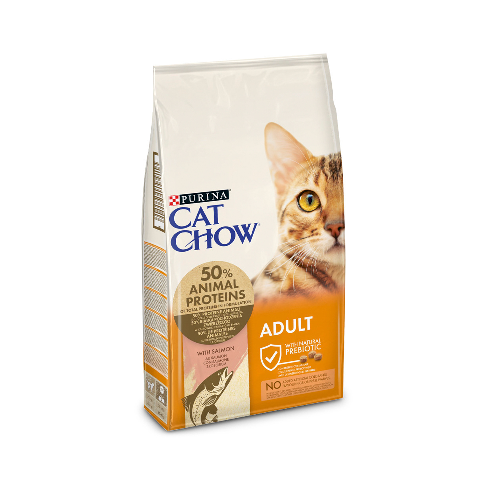 CAT CHOW ADULTO SALMAO - 15KG