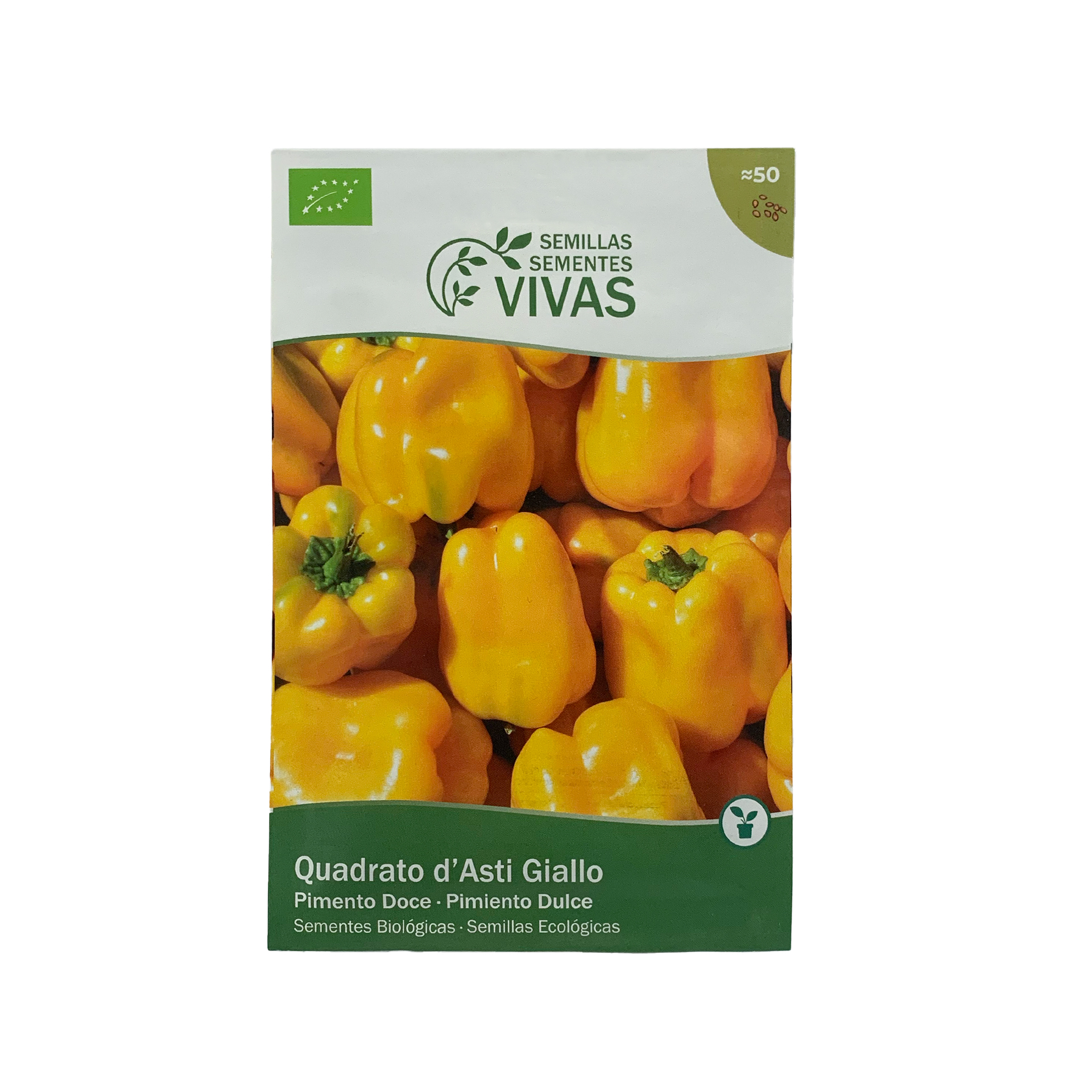 PIMENTO QUADRATO D´ASTI GIALLO SL BIO